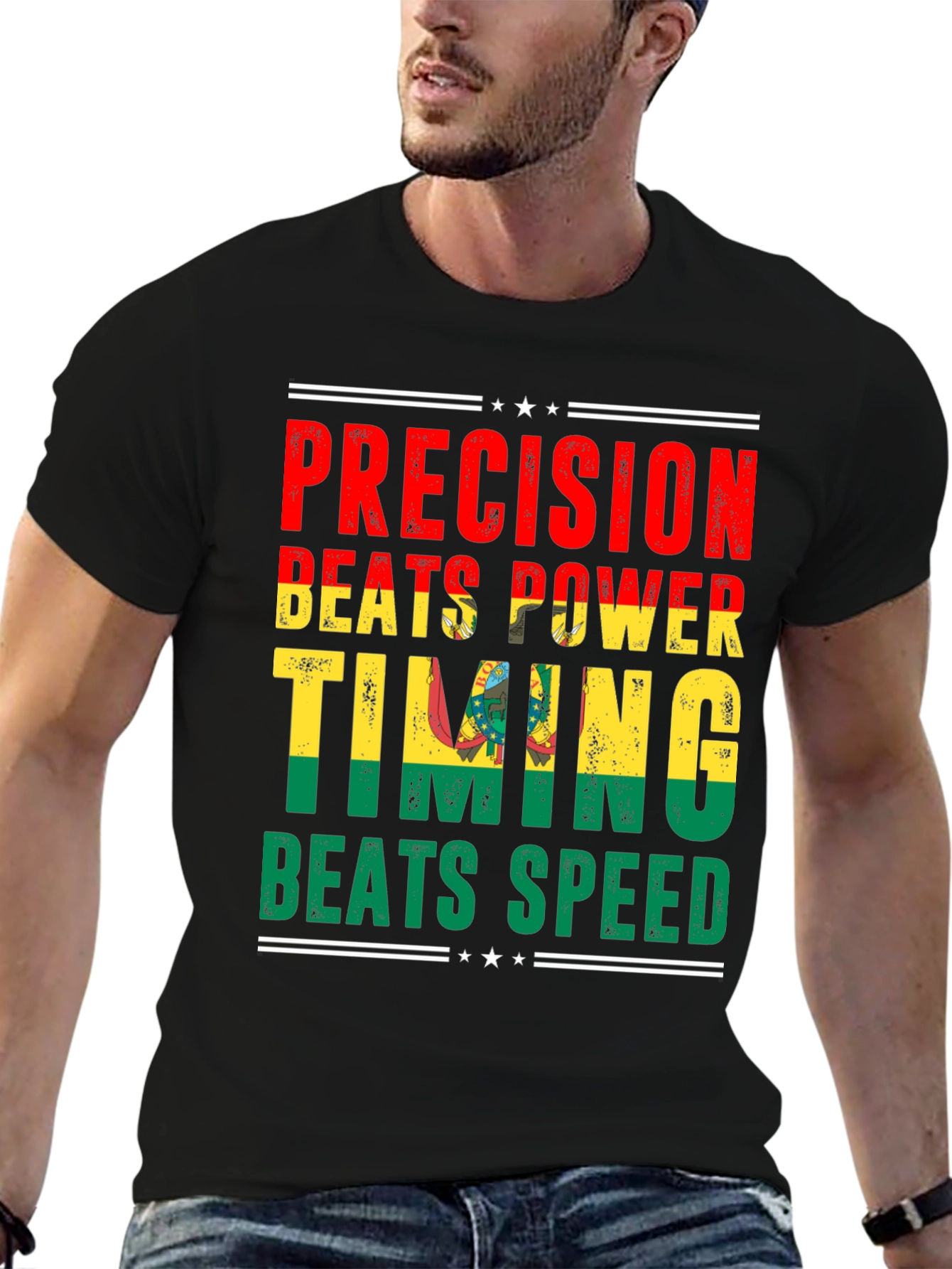 Precision Beats Power T-Shirt