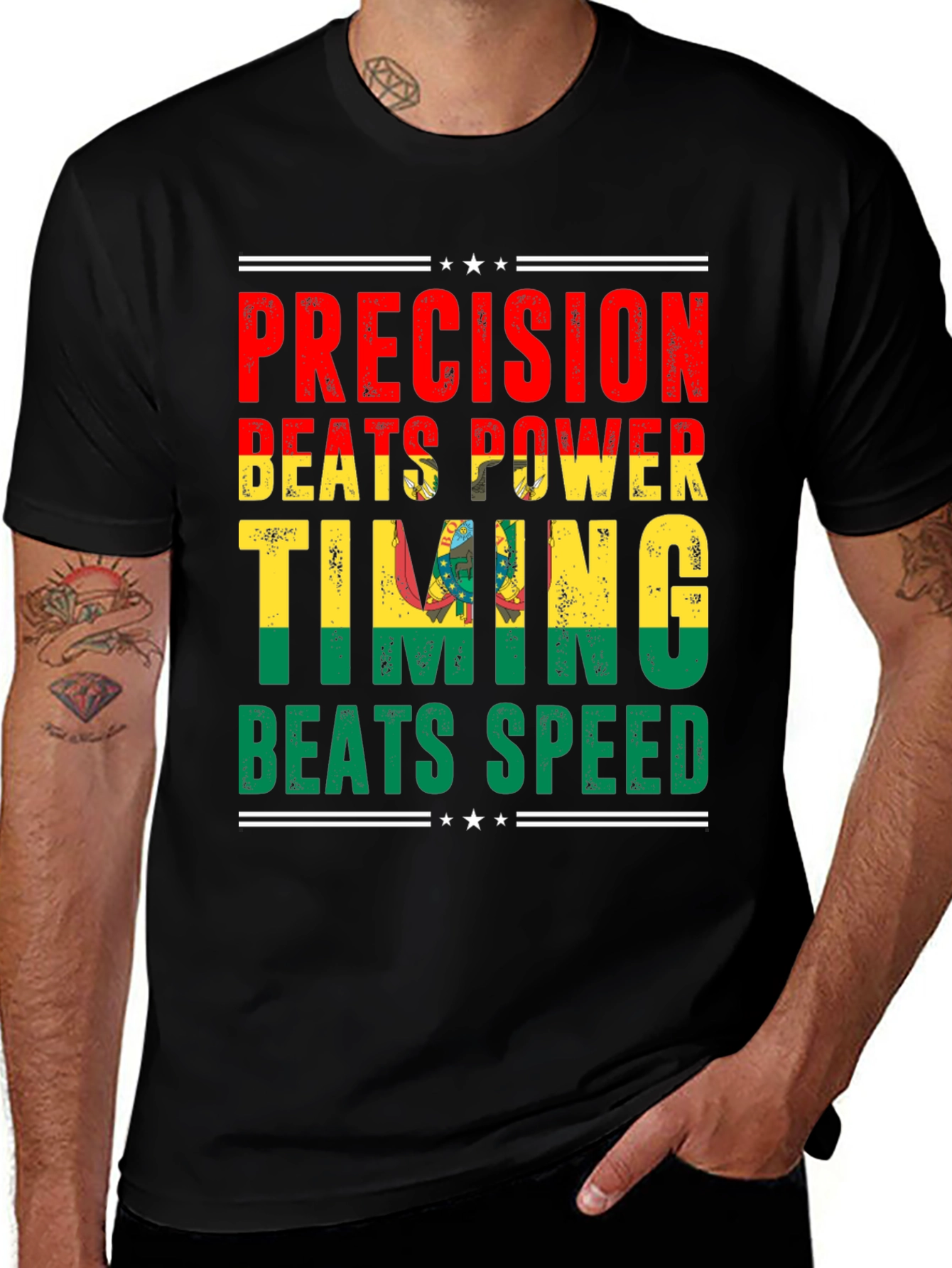 Precision Beats Power T-Shirt