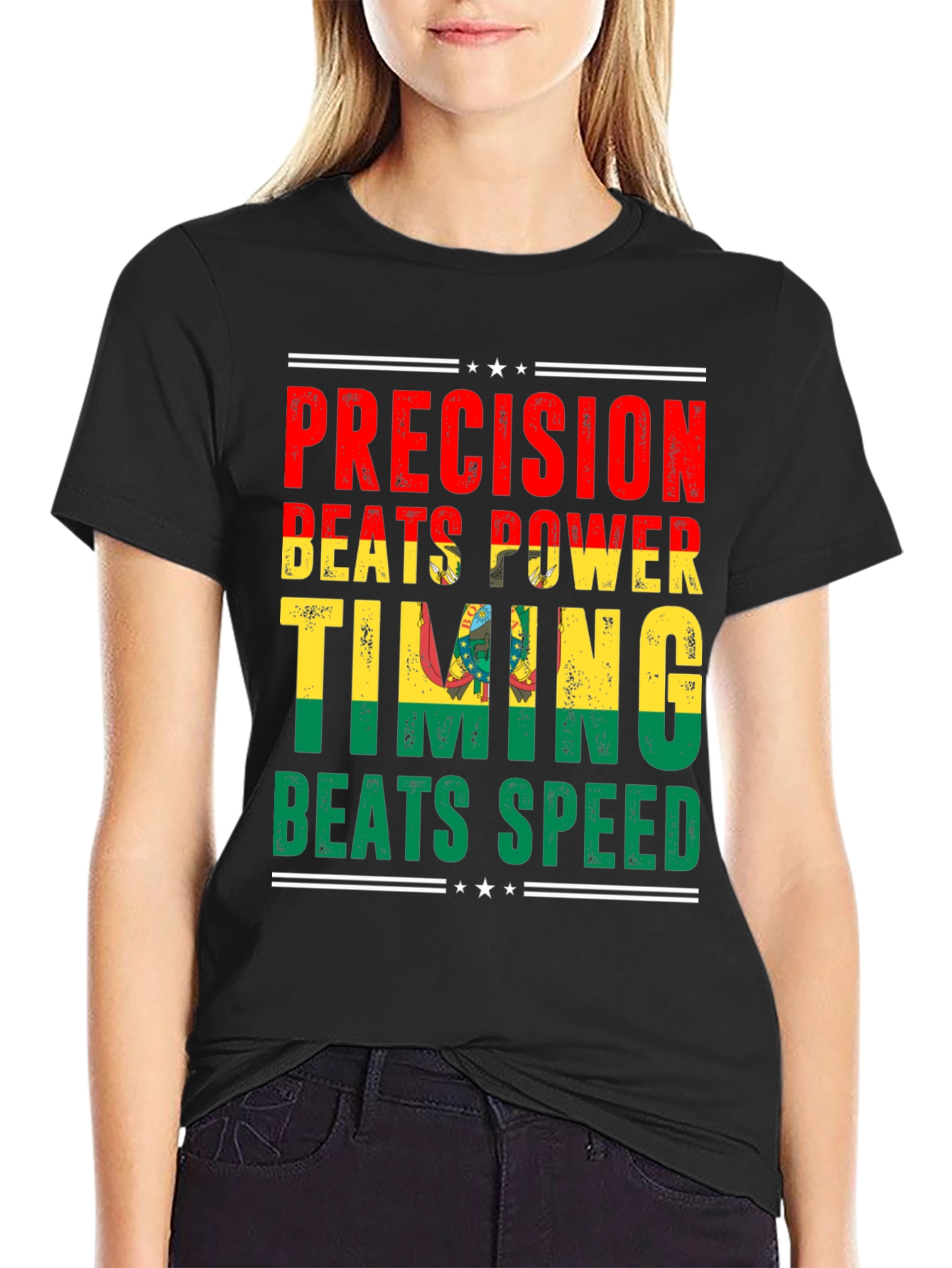 Precision Beats Power T-Shirt