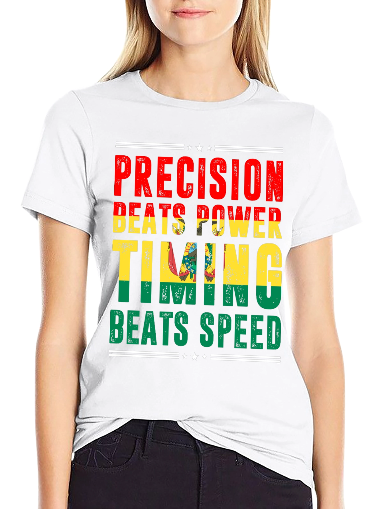 Precision Beats Power T-Shirt