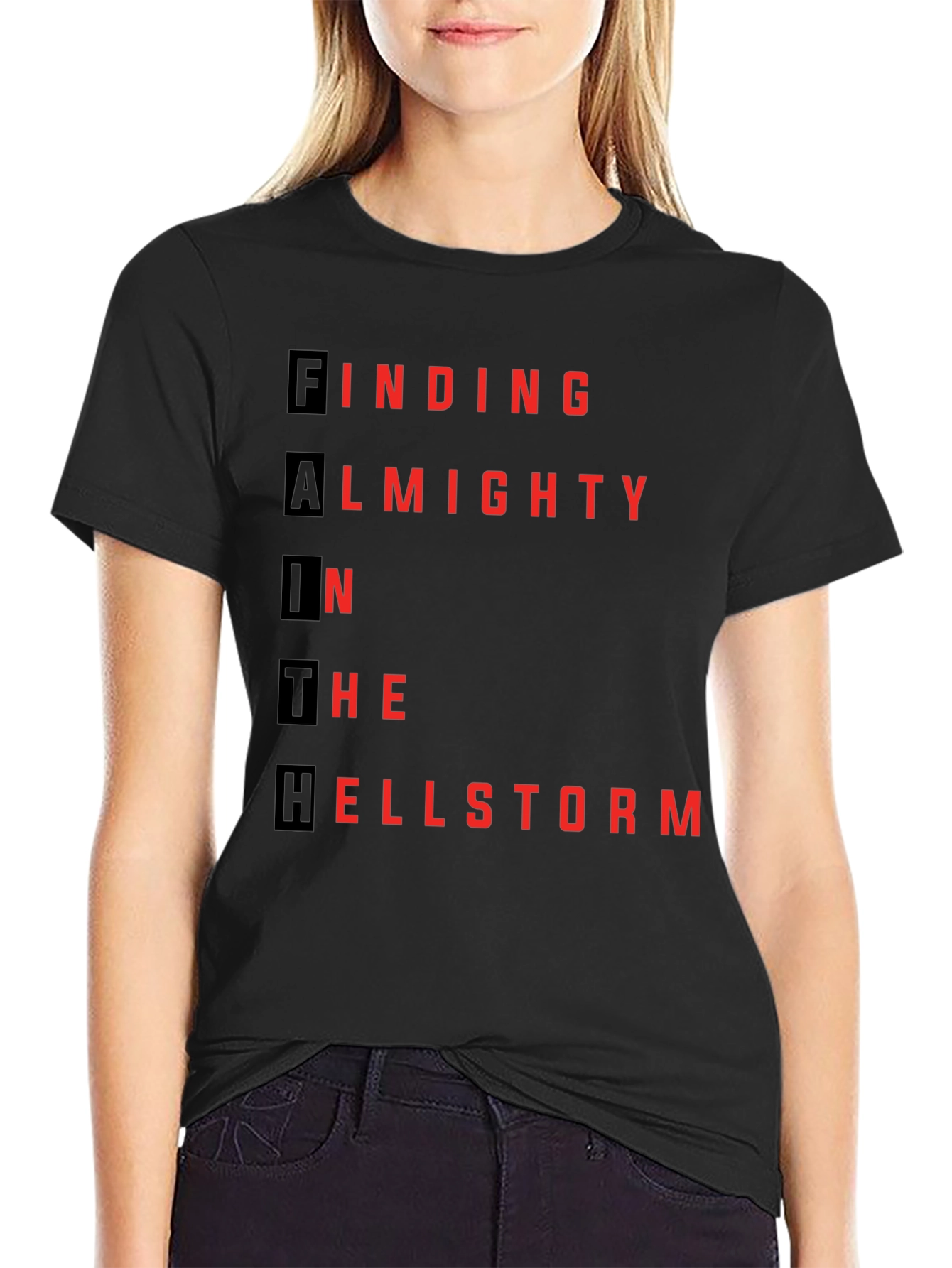 Faith in Hellstorm Graphic T-Shirt