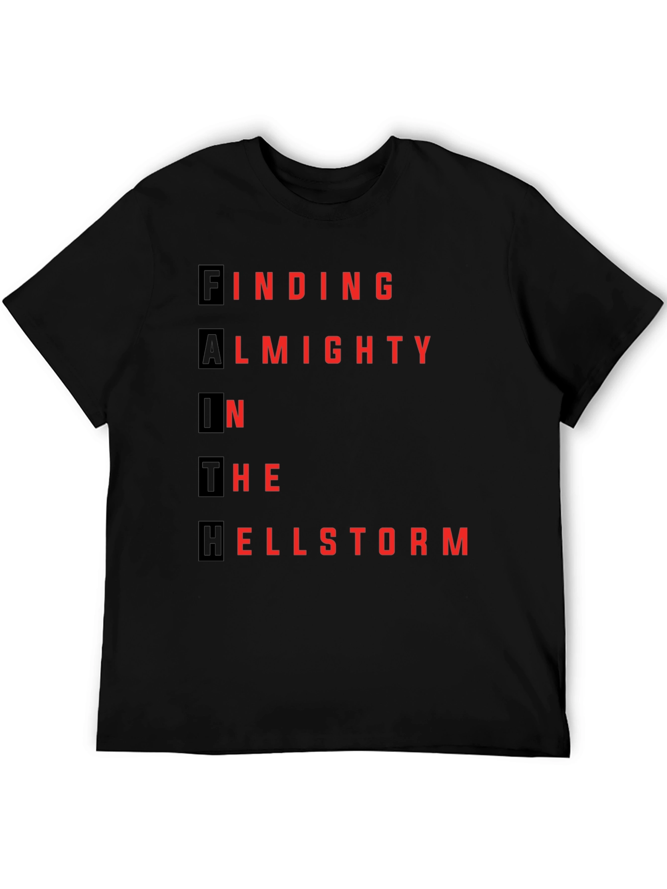 Faith in Hellstorm Graphic T-Shirt