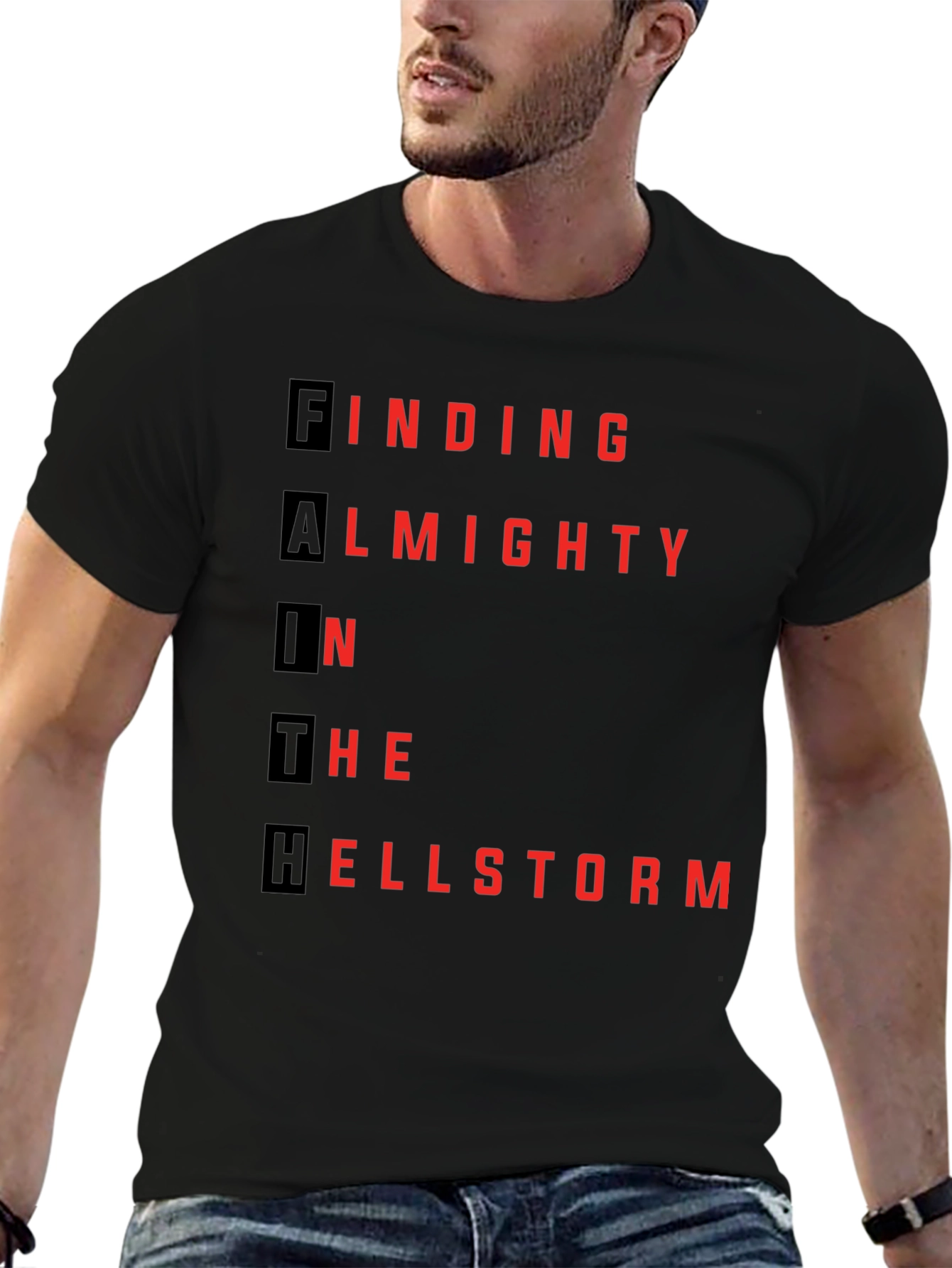 Faith in Hellstorm Graphic T-Shirt