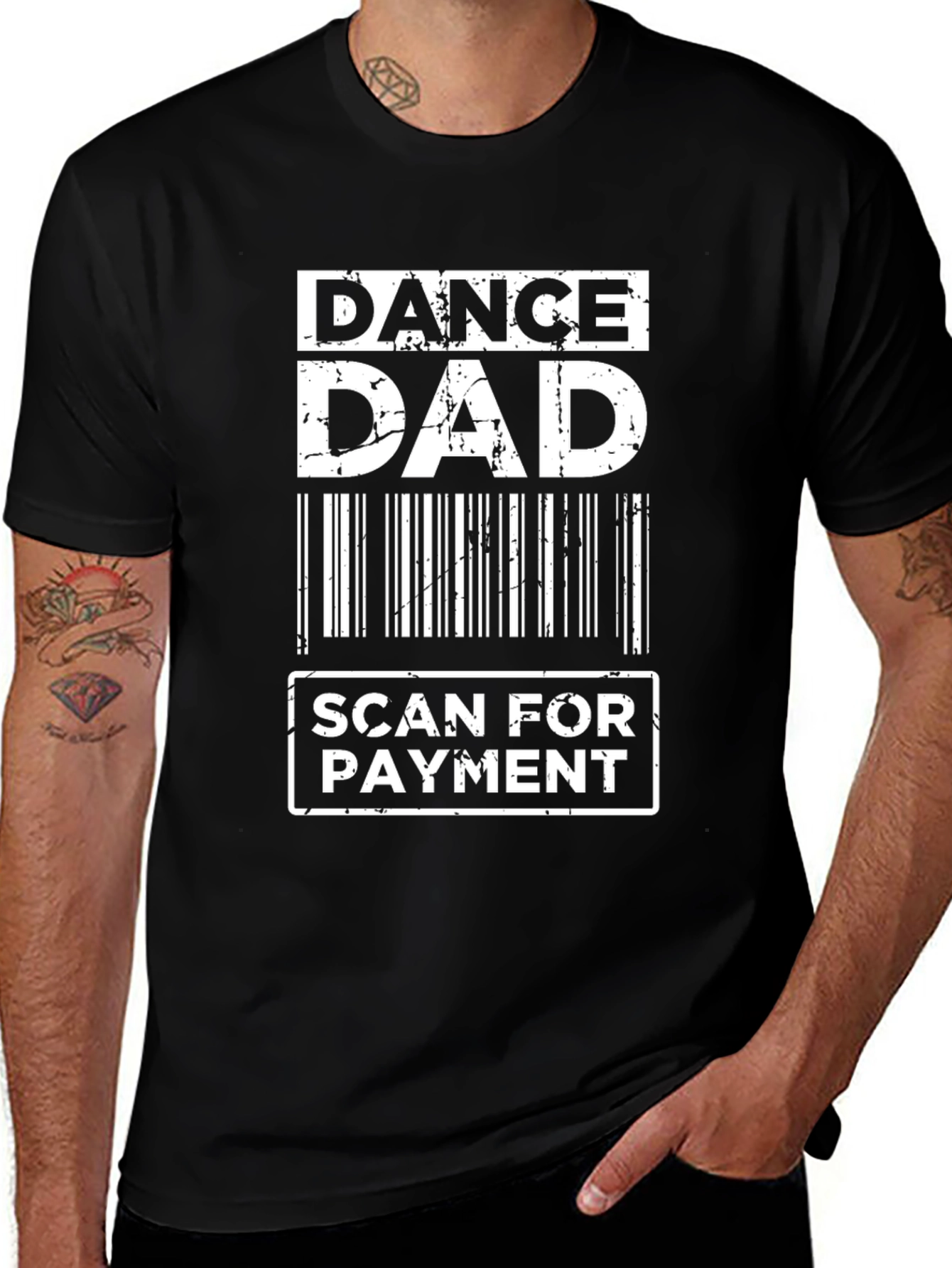 Dance Dad Scan for Payment Graphic Tee
