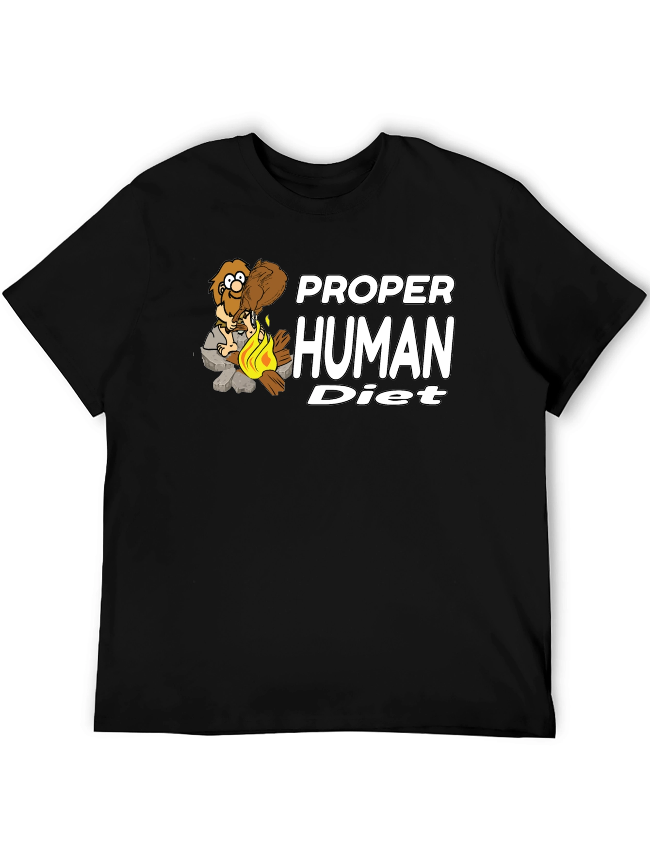Proper Human Diet Graphic T-Shirt