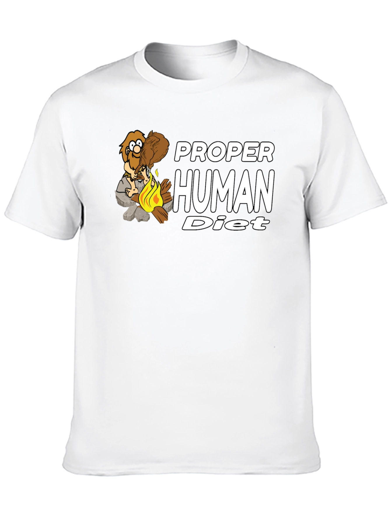 Proper Human Diet Graphic T-Shirt