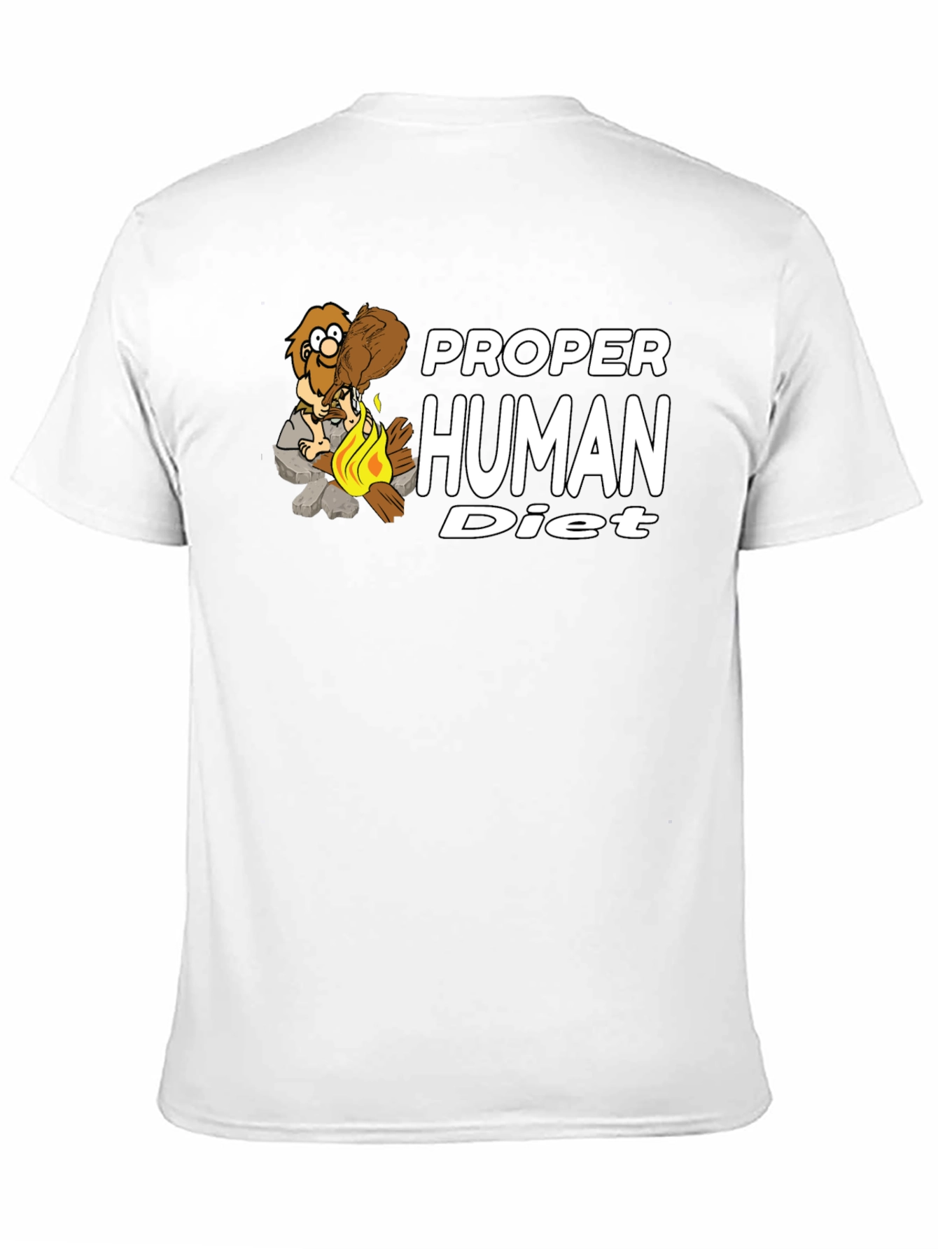 Proper Human Diet Graphic T-Shirt