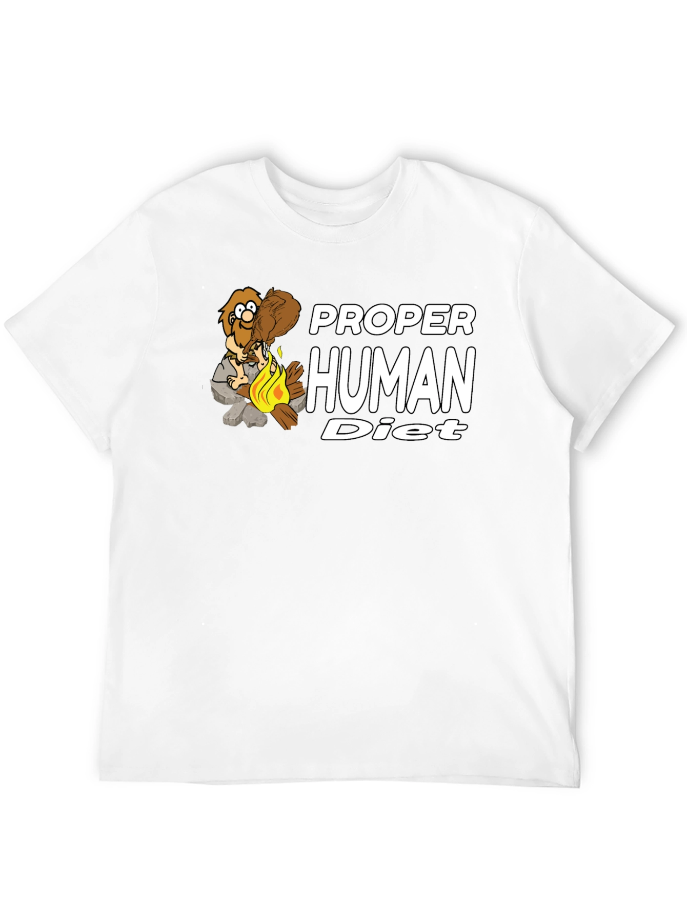 Proper Human Diet Graphic T-Shirt