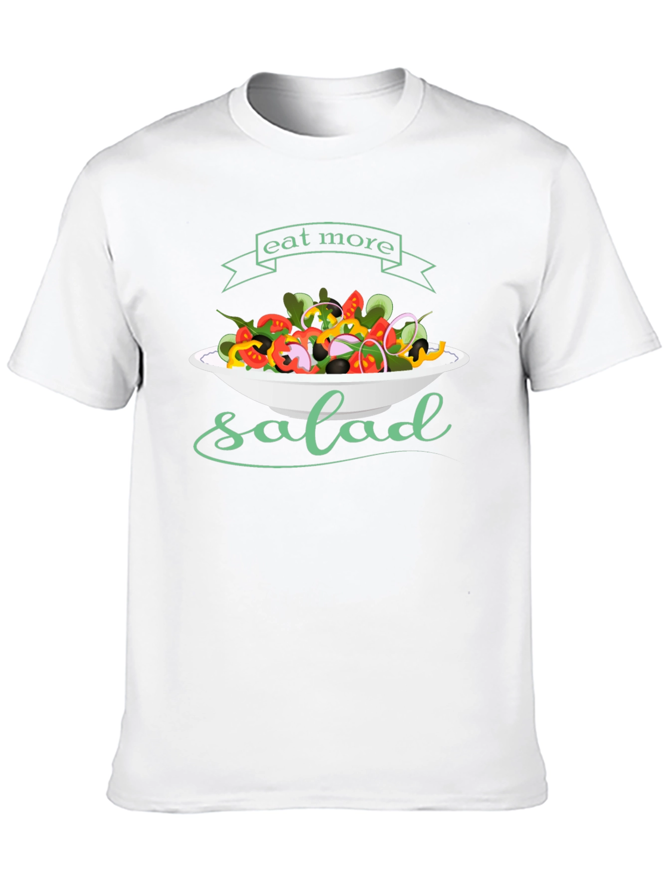 Eat More Salad T-Shirt - Healthy Food Tee