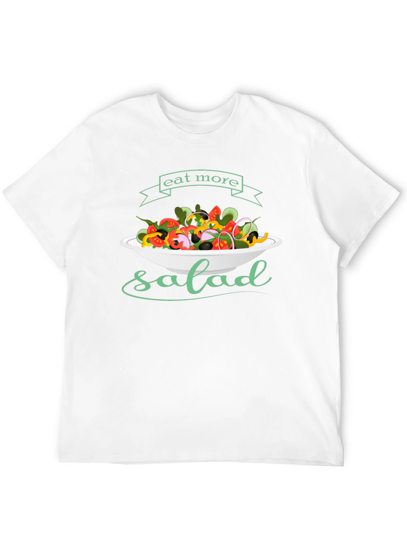 Eat More Salad T-Shirt - Healthy Food Tee