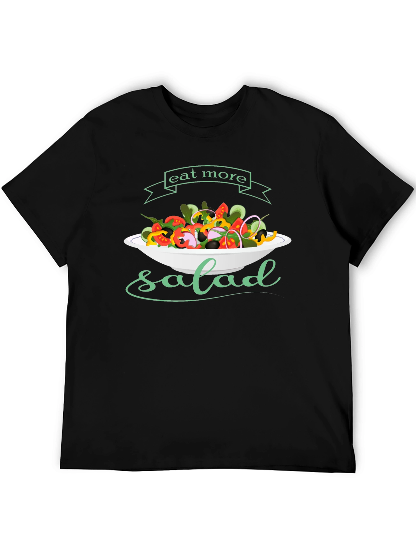 Eat More Salad T-Shirt - Healthy Food Tee