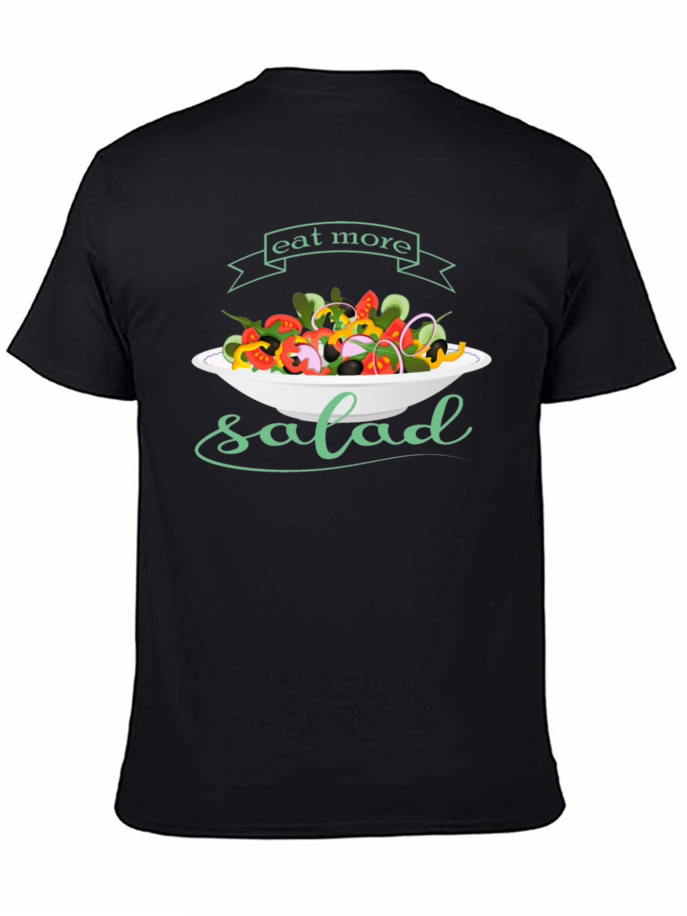 Eat More Salad T-Shirt - Healthy Food Tee