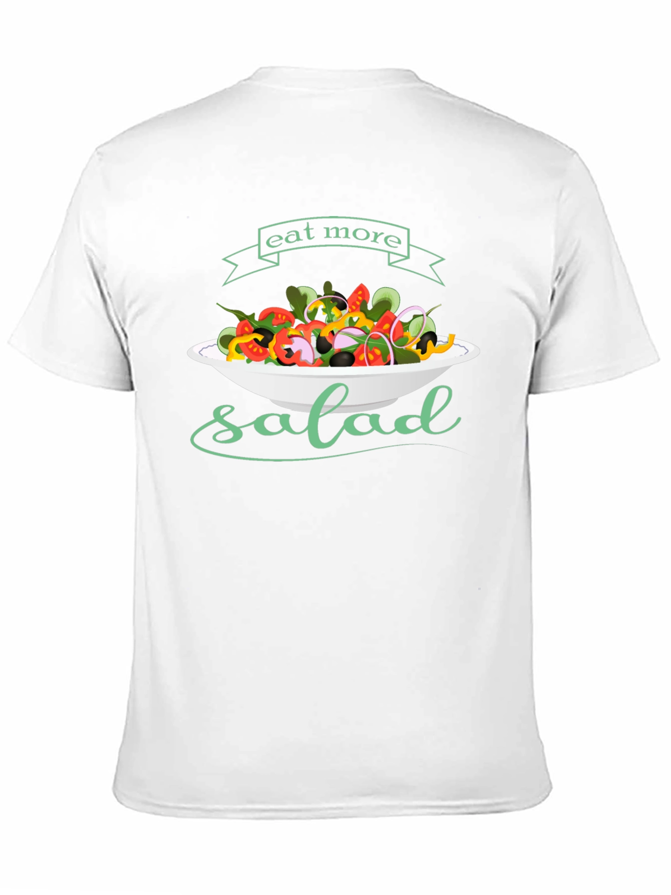 Eat More Salad T-Shirt - Healthy Food Tee