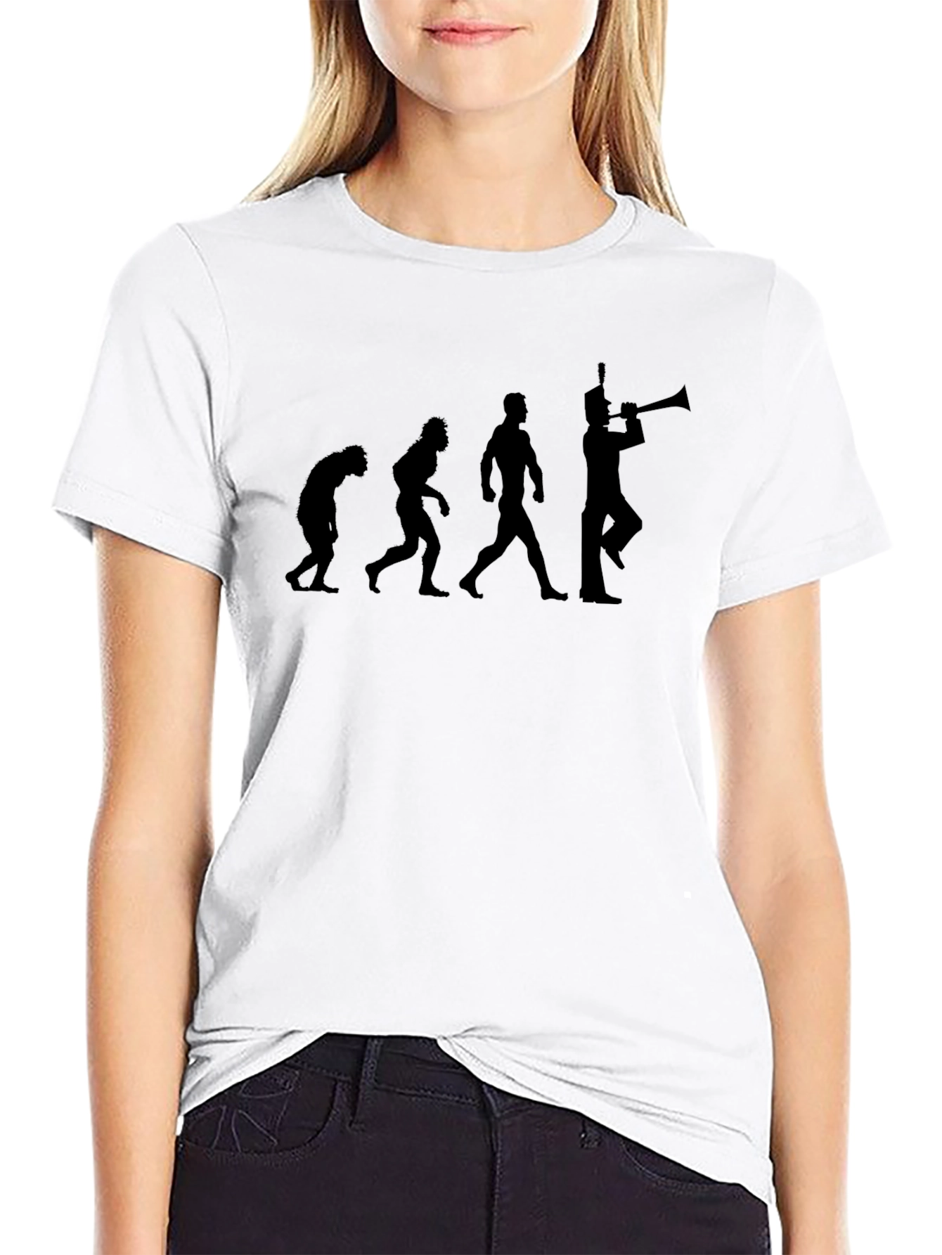 Evolution of Music T-Shirt - Black