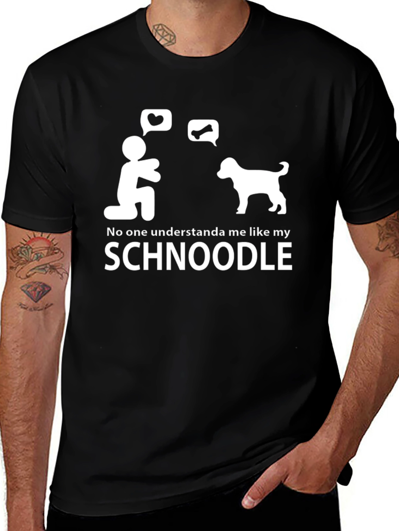 Schnoodle Lover T-Shirt - Dog Owner Tee