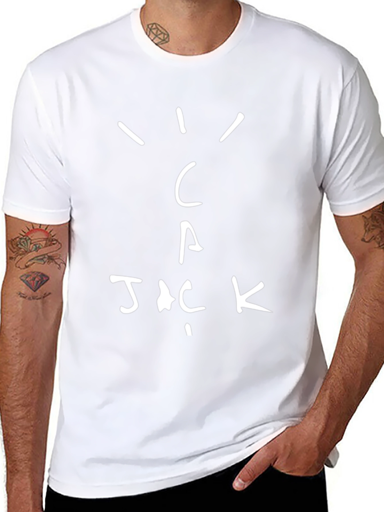 Cactus Jack Black Graphic Tee