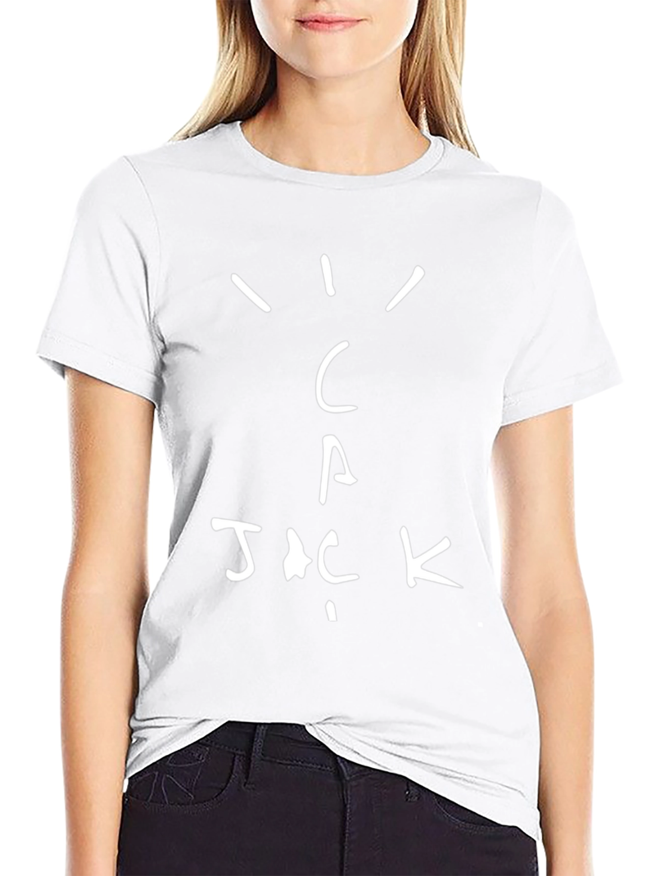 Cactus Jack Black Graphic Tee