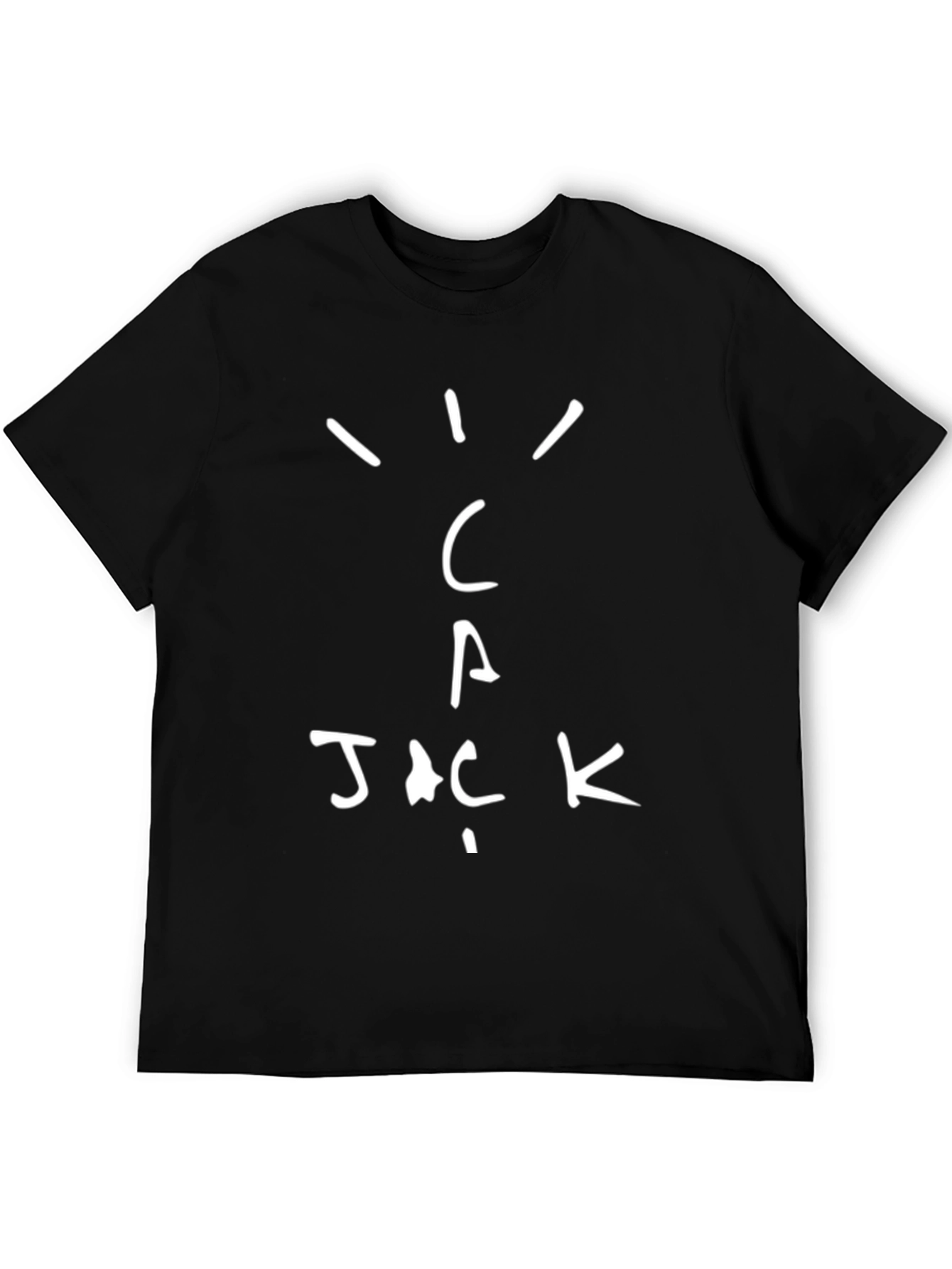 Cactus Jack Black Graphic Tee