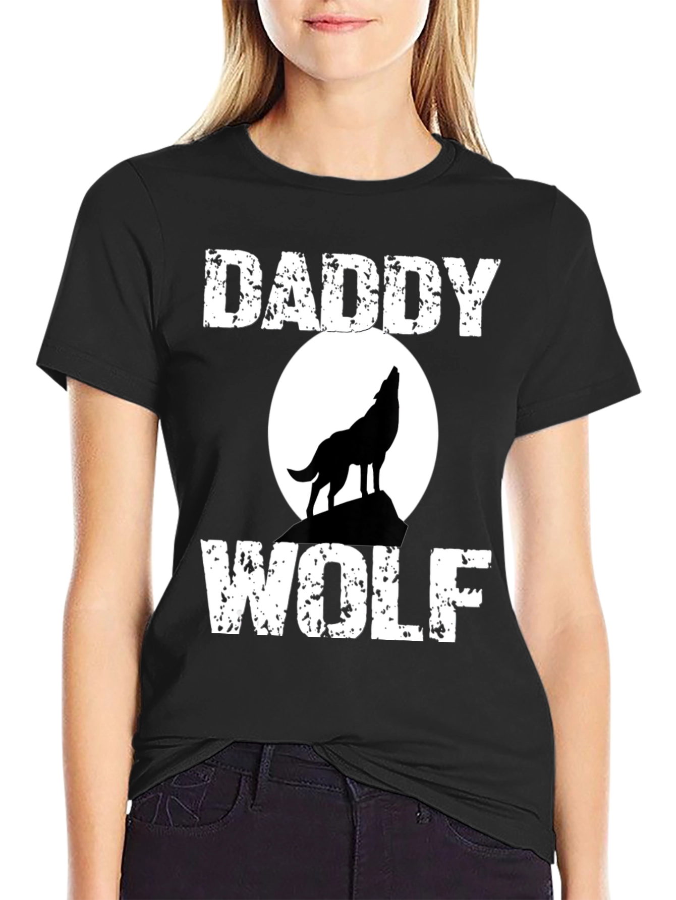 Daddy Wolf T-Shirt - Fathers Day Gift