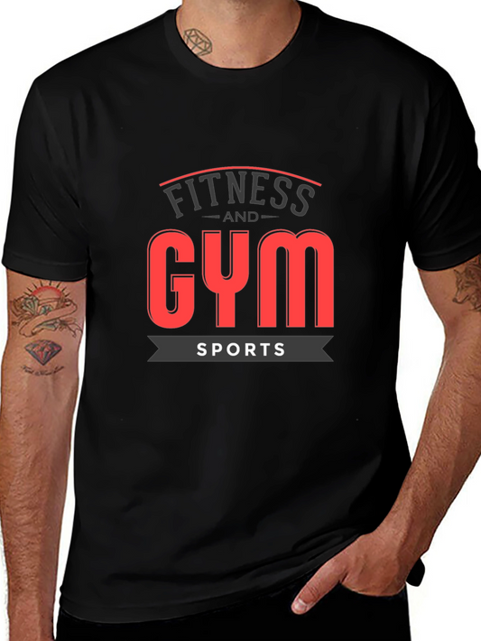 Fitness Gym Sports T-Shirt - Stylish Workout Apparel