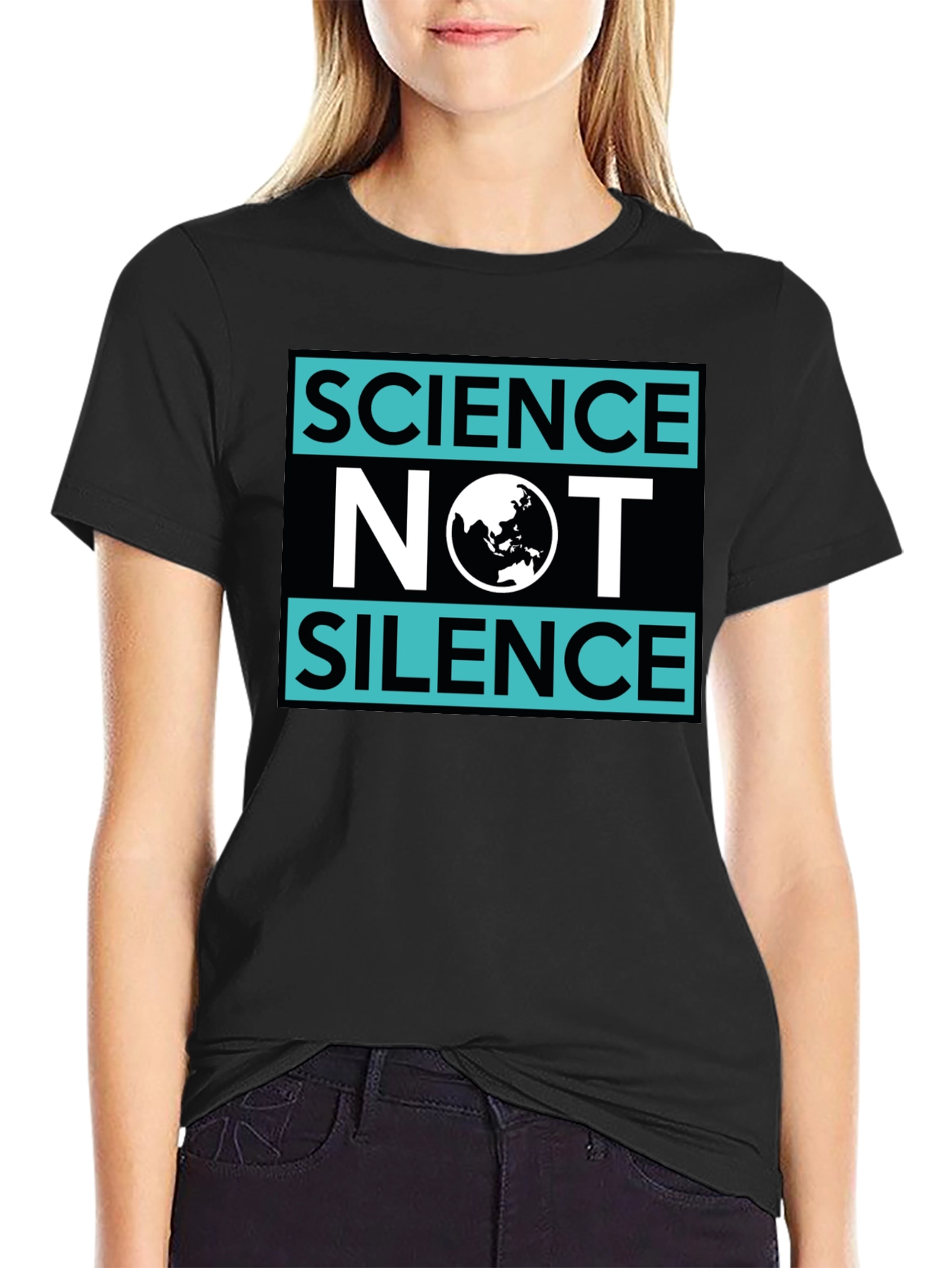 Science Not Silence Graphic T-Shirt