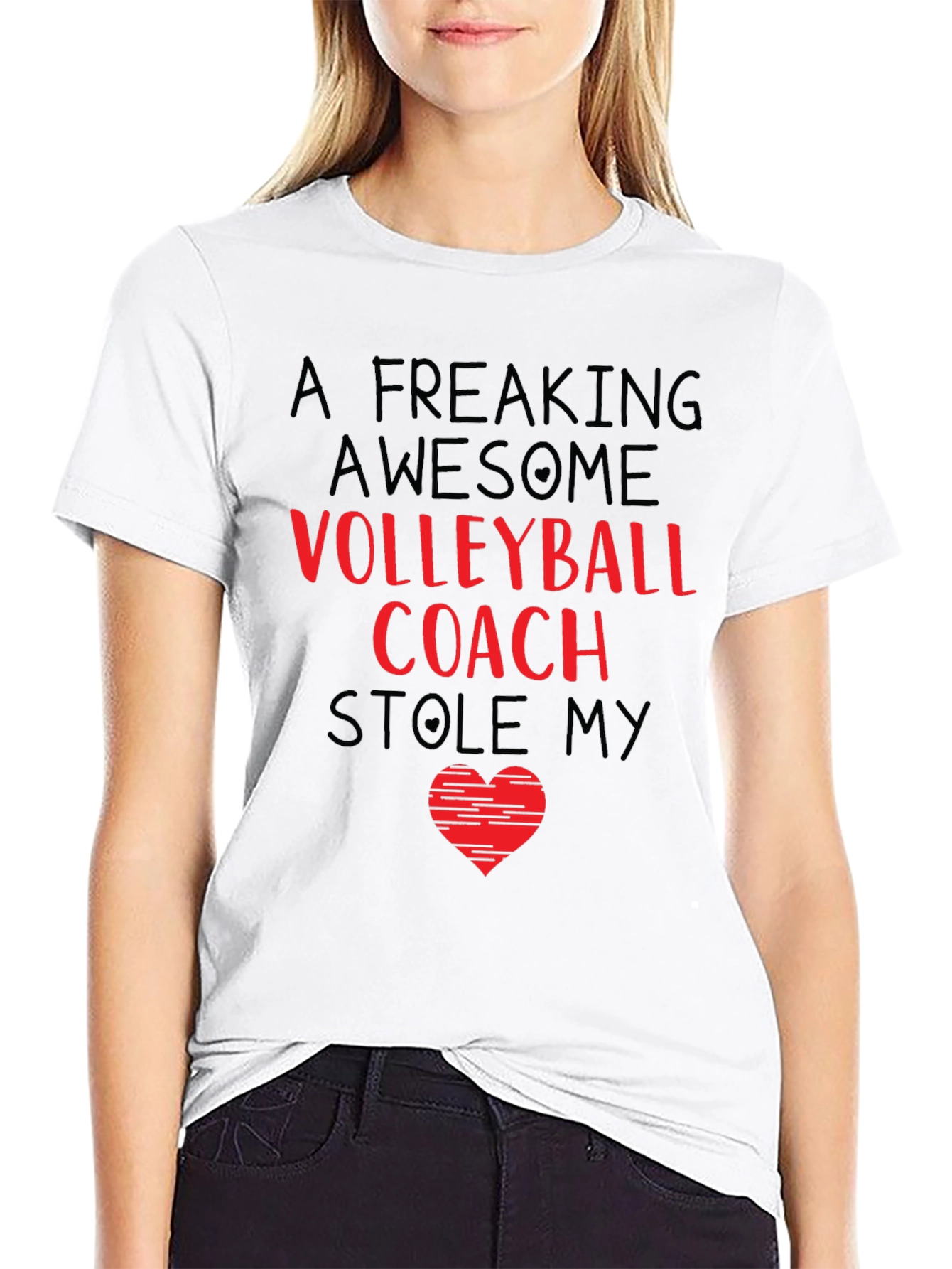 Awesome Volleyball Coach T-Shirt Gift