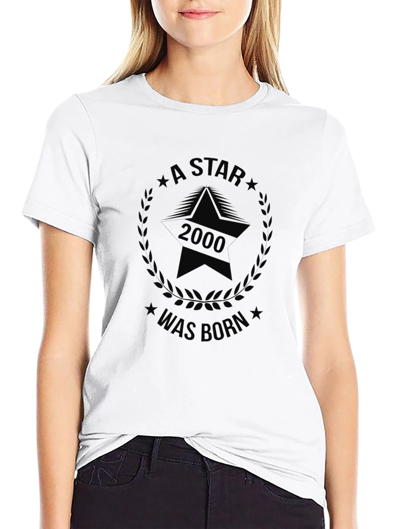 A Star Was Born 2000 Black Tee