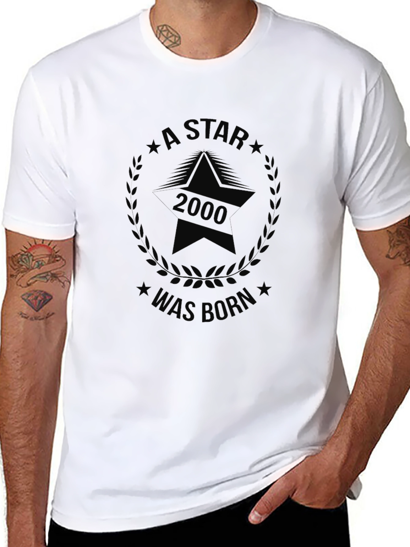 A Star Was Born 2000 Black Tee