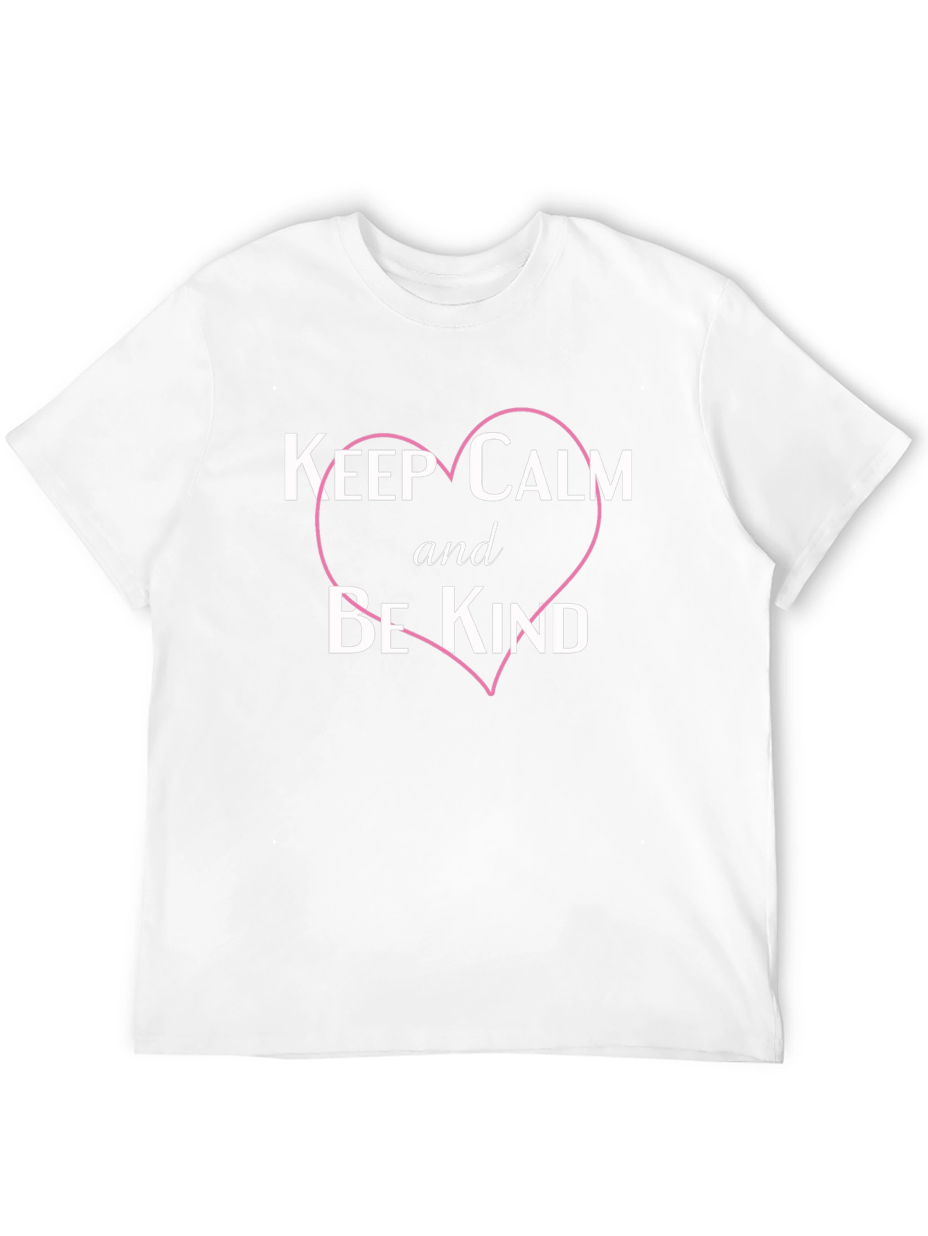 Keep Calm and Be Kind Black Graphic Tee