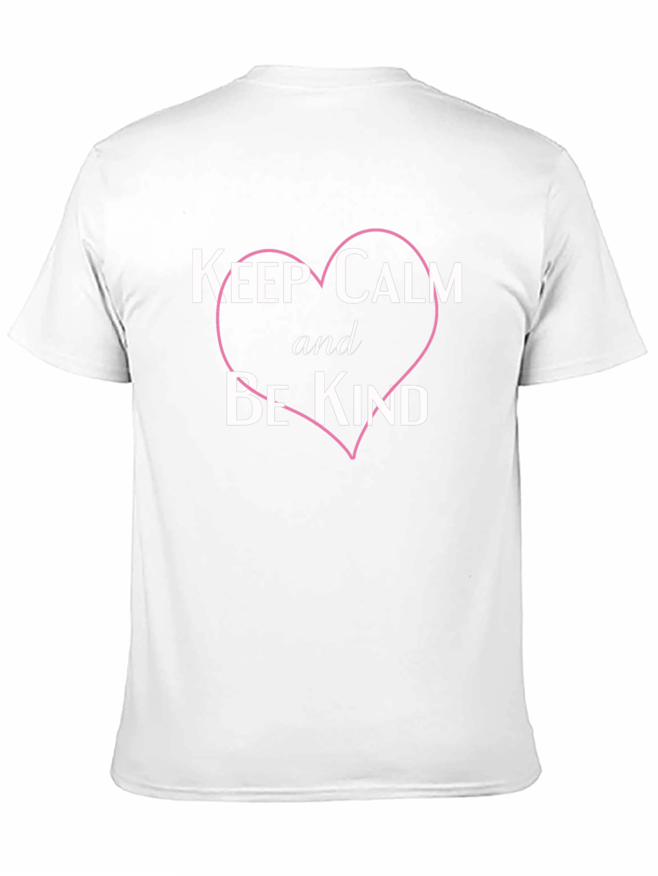 Keep Calm and Be Kind Black Graphic Tee