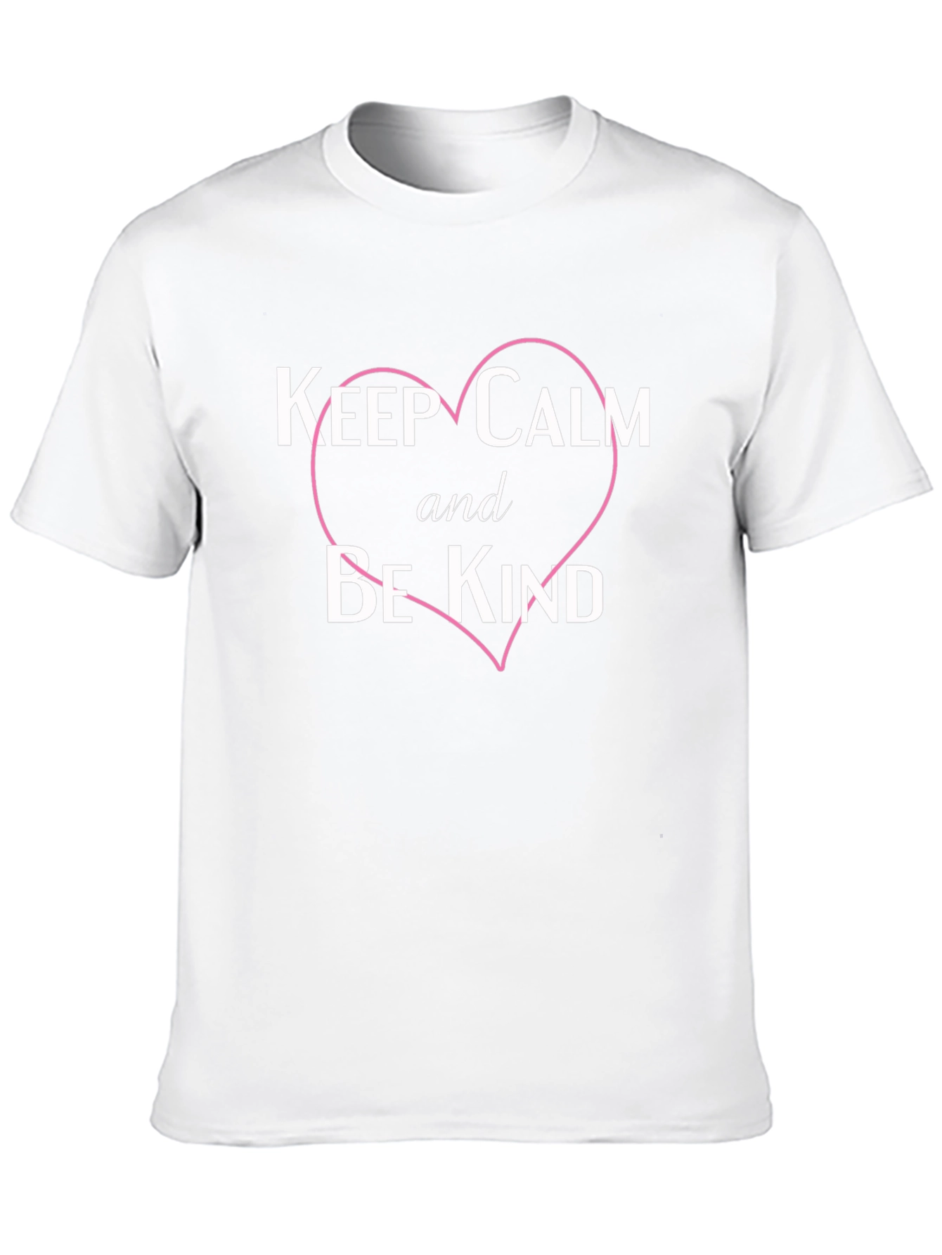 Keep Calm and Be Kind Black Graphic Tee