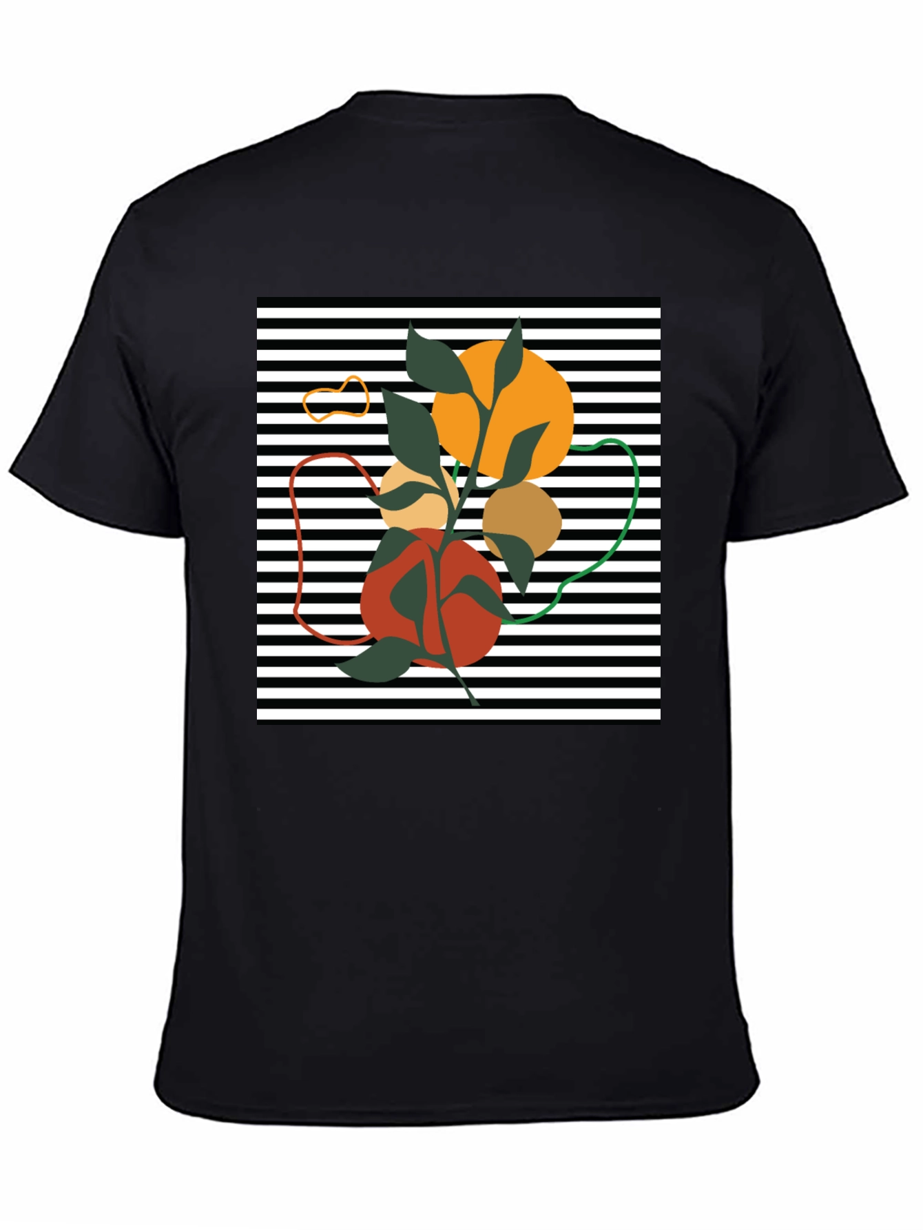 Abstract Graphic Tee - Modern Art Shirt