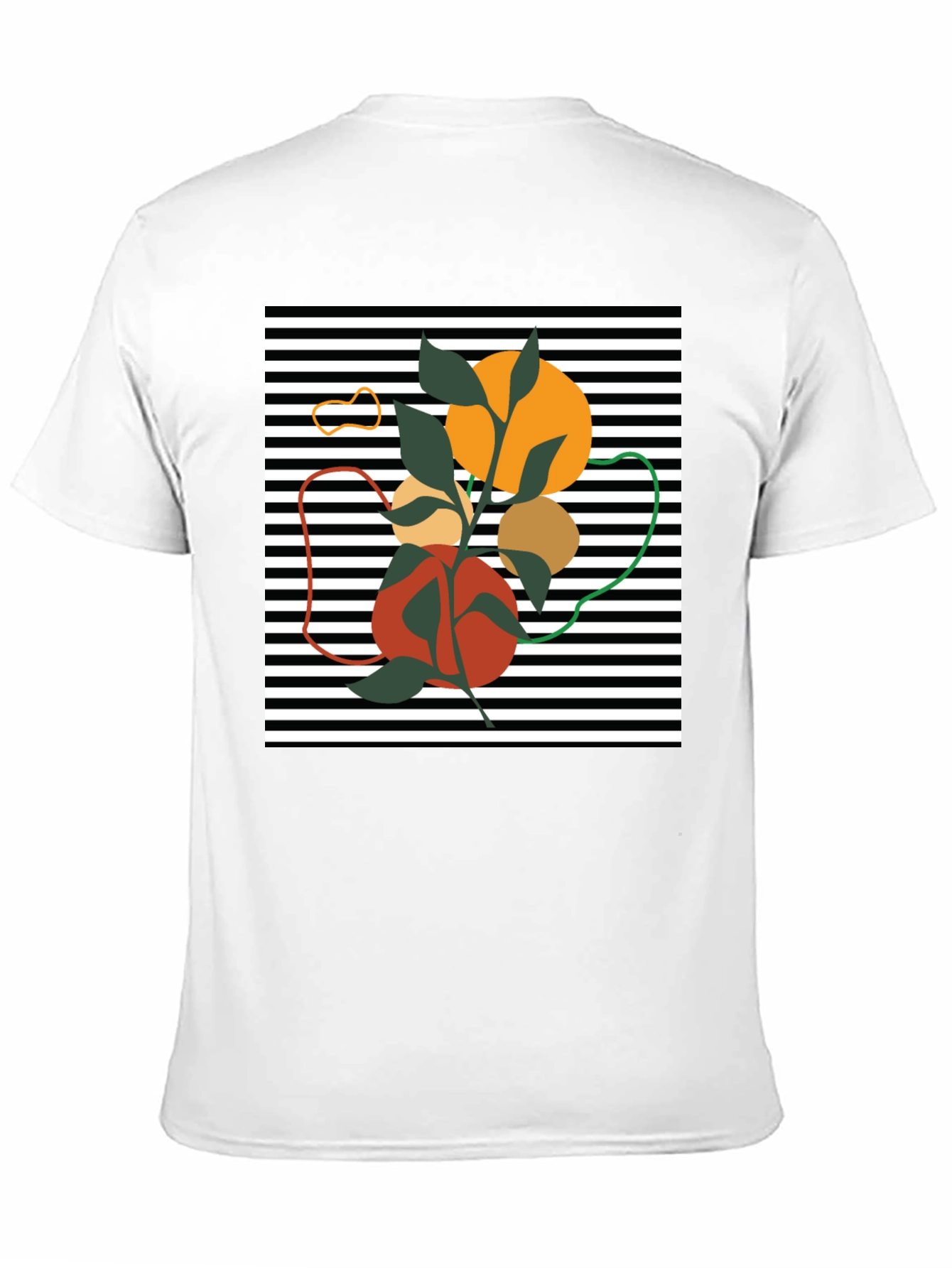 Abstract Graphic Tee - Modern Art Shirt