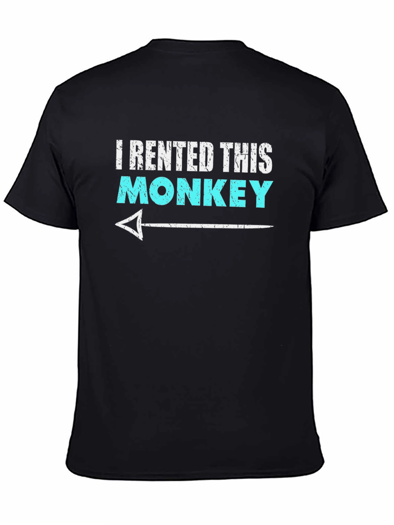 I Rented This Monkey Graphic Novelty T-Shirt