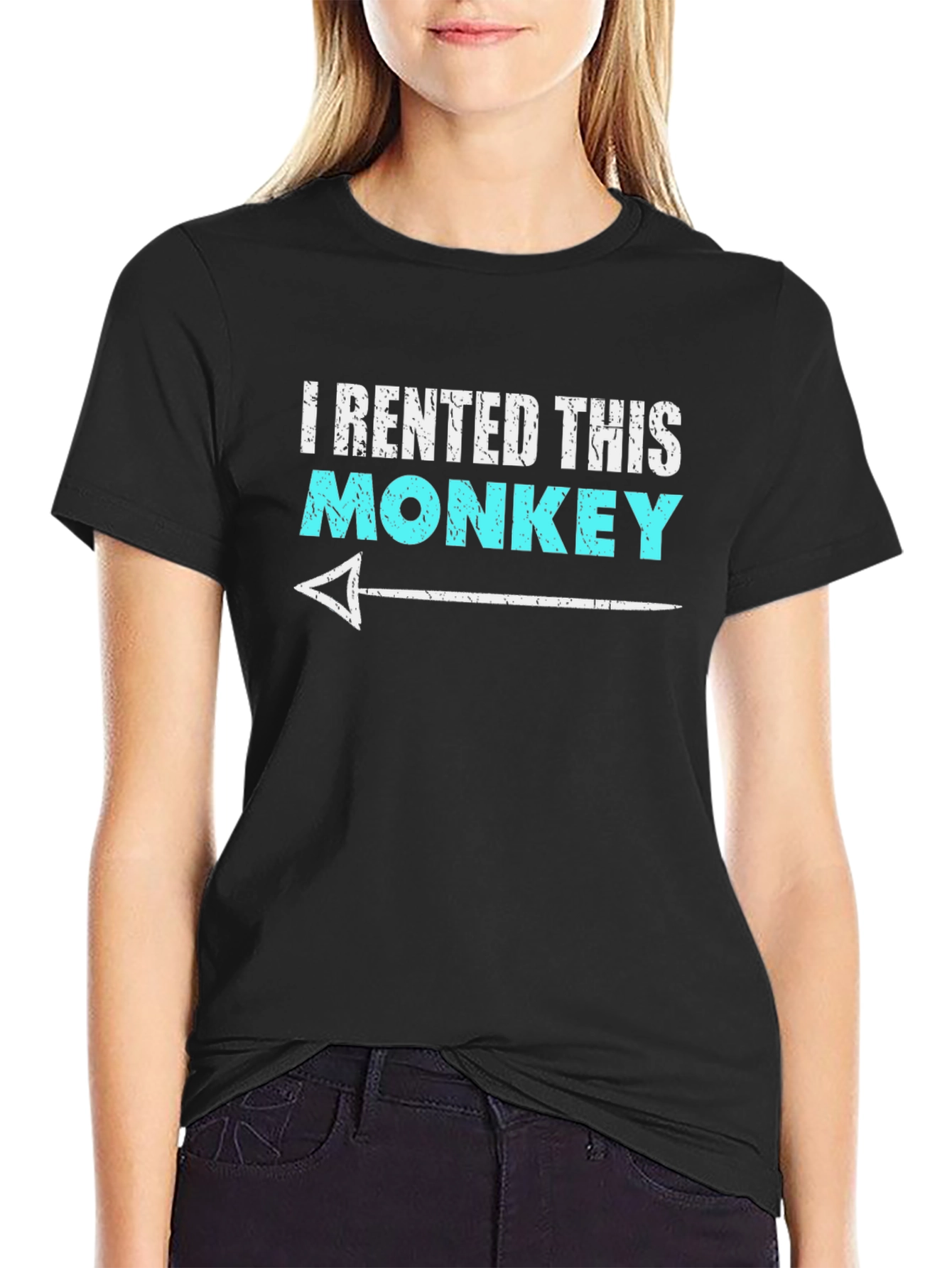 I Rented This Monkey Graphic Novelty T-Shirt
