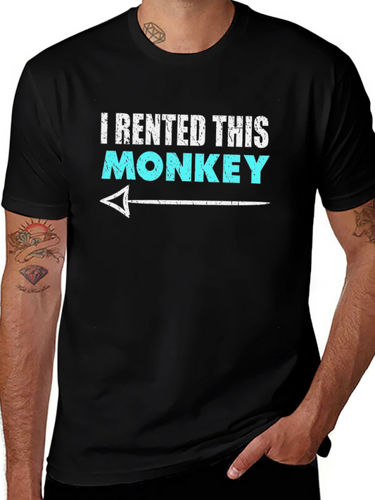 I Rented This Monkey Graphic Novelty T-Shirt