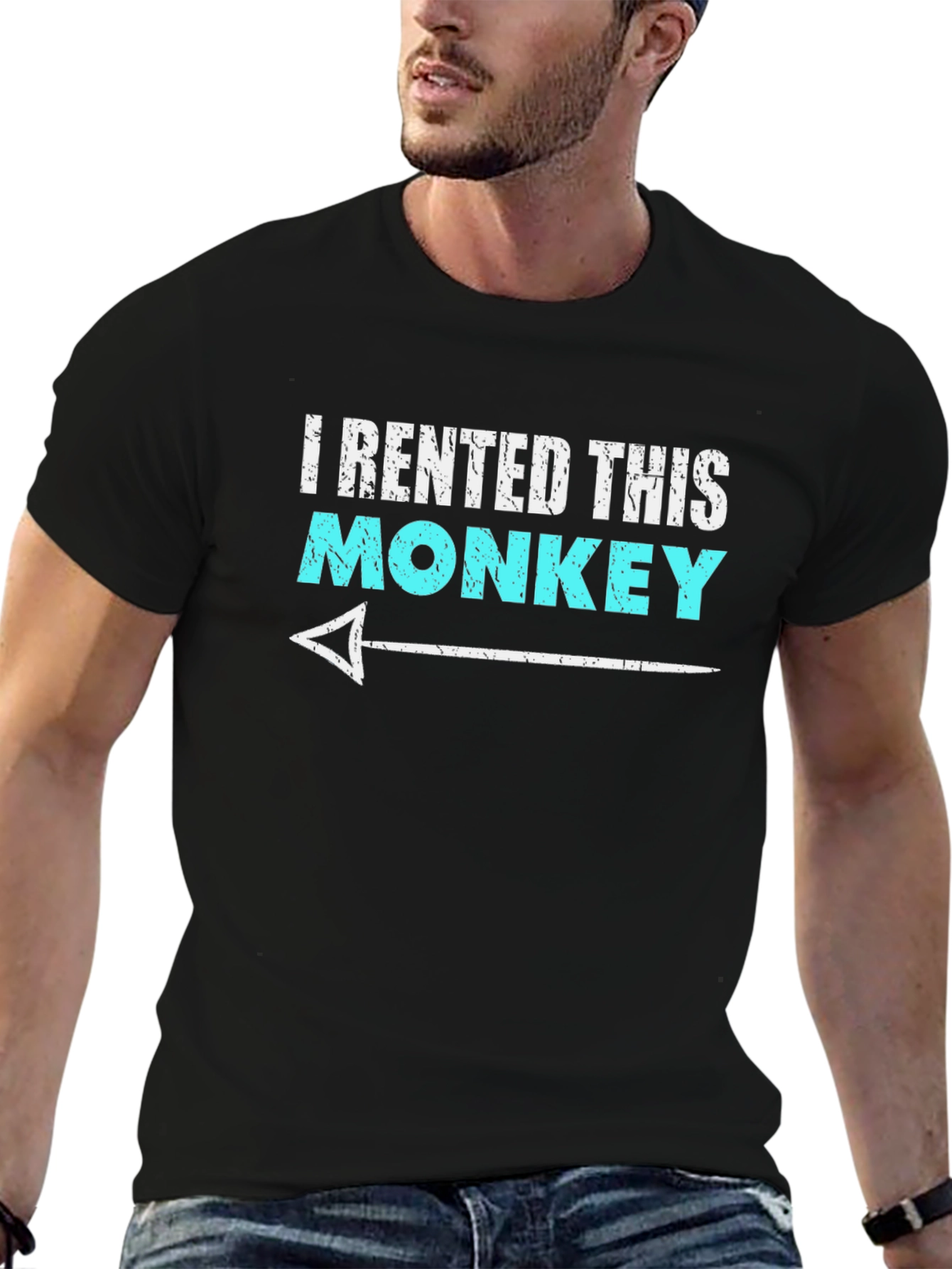 I Rented This Monkey Graphic Novelty T-Shirt