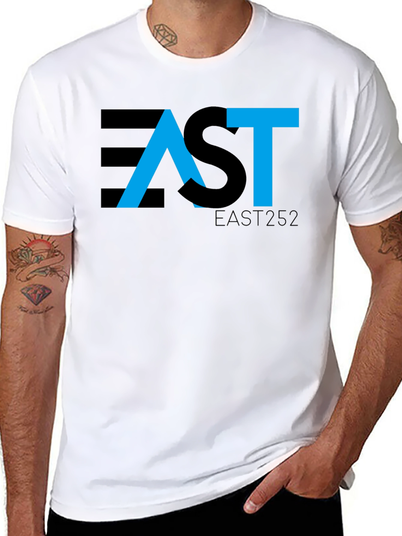 EAST252 Graphic Tee - Modern Streetwear Style