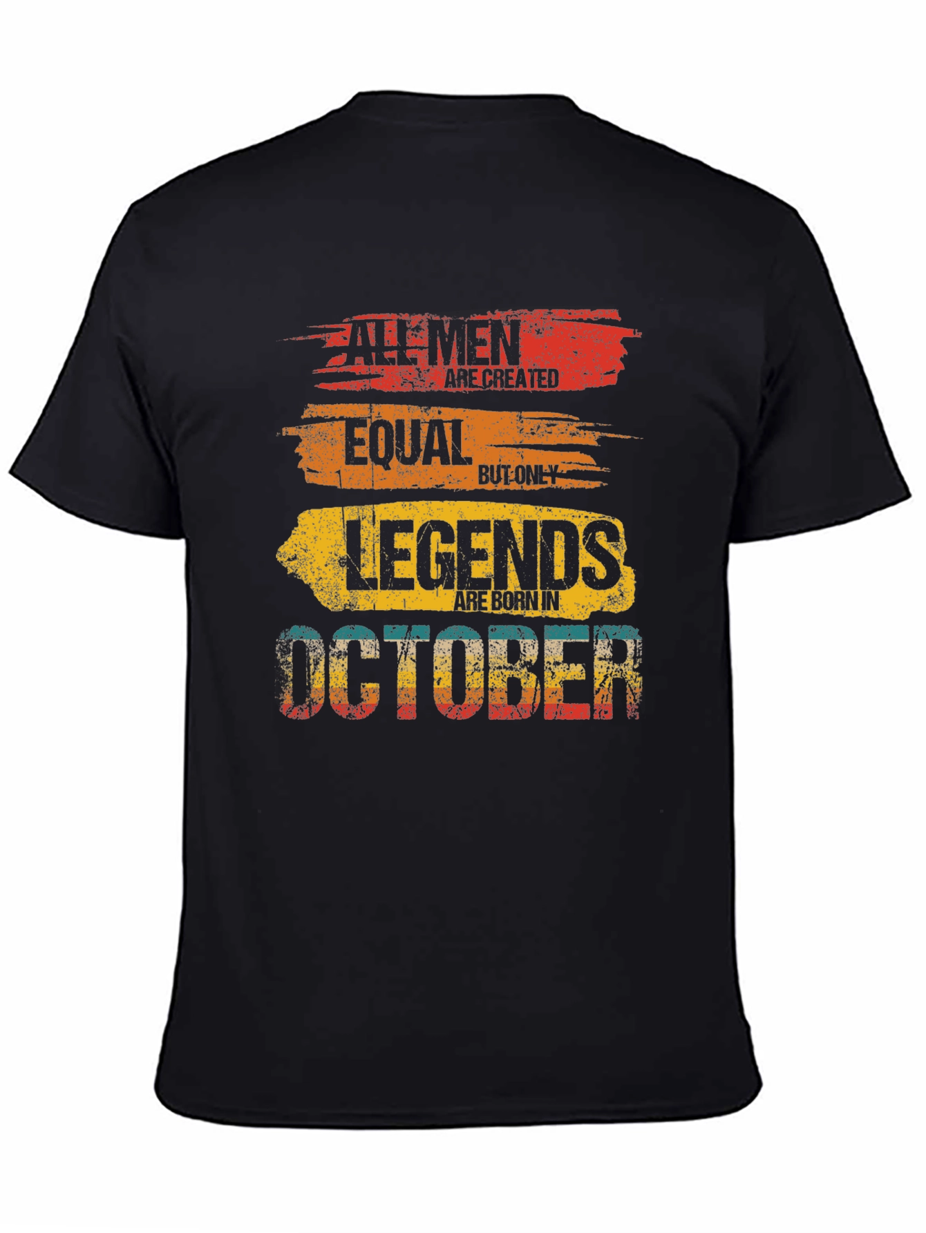 Legends Born in October Graphic T-Shirt