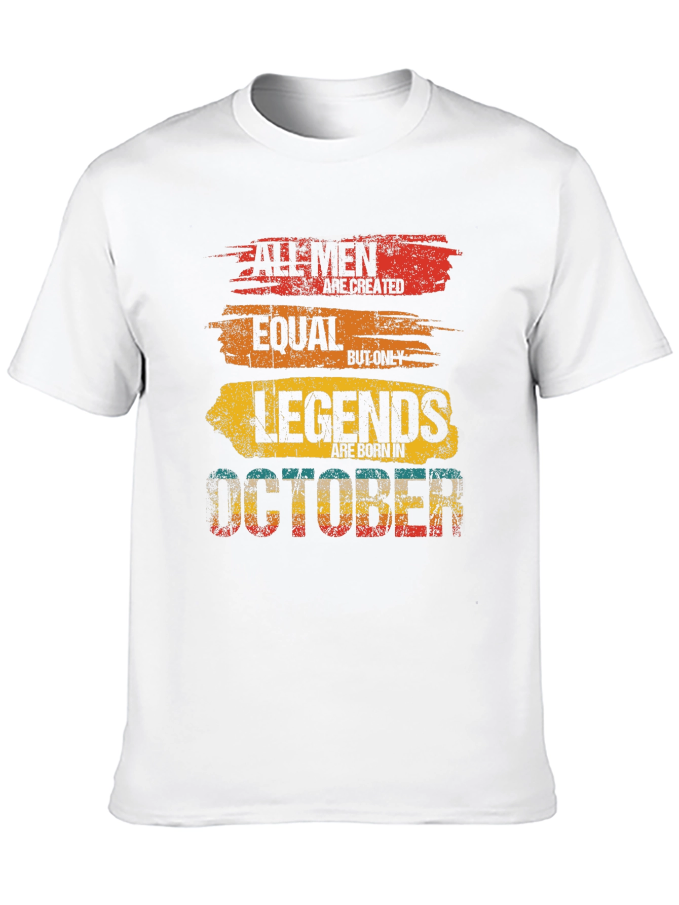 Legends Born in October Graphic T-Shirt