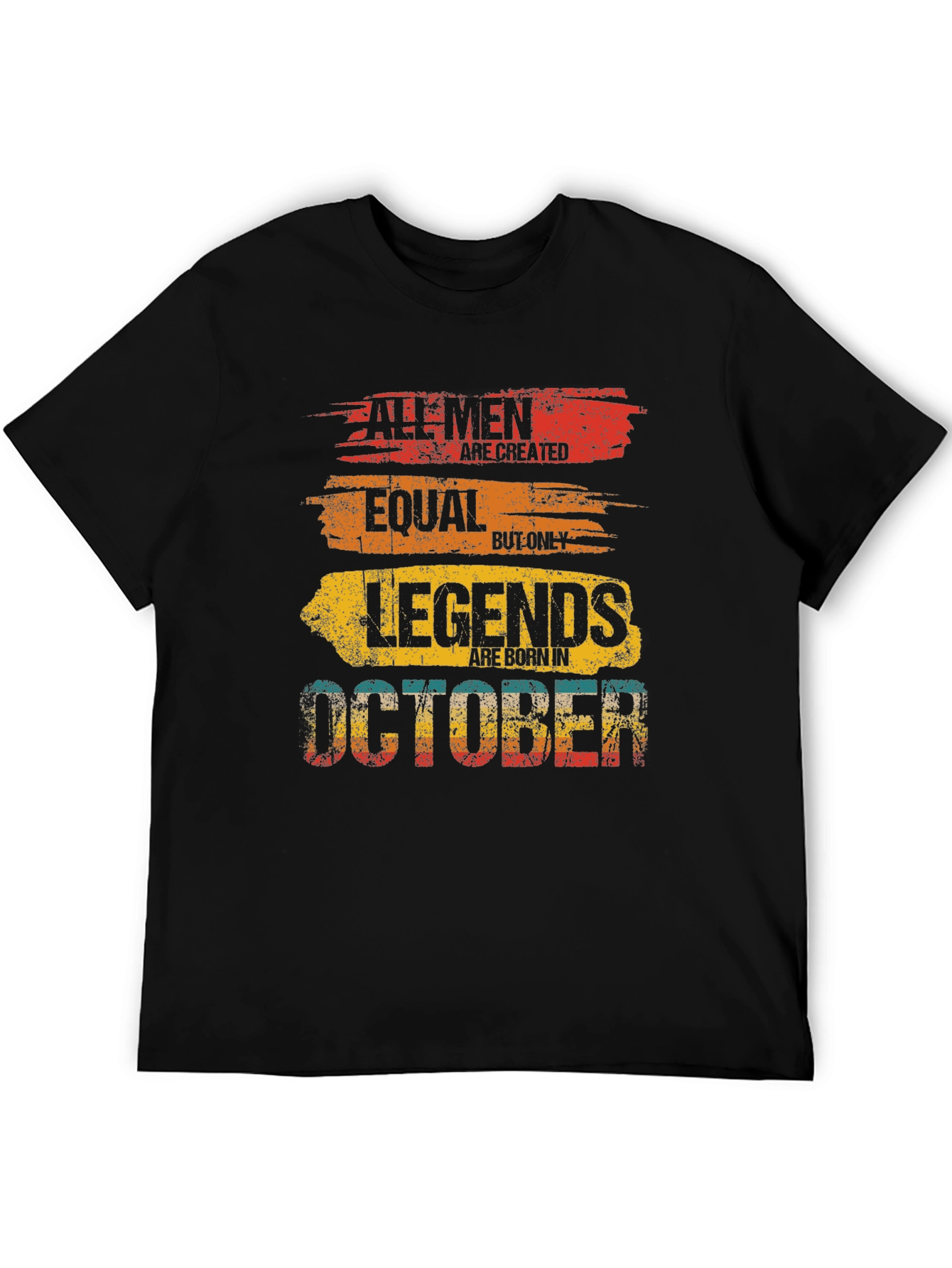 Legends Born in October Graphic T-Shirt