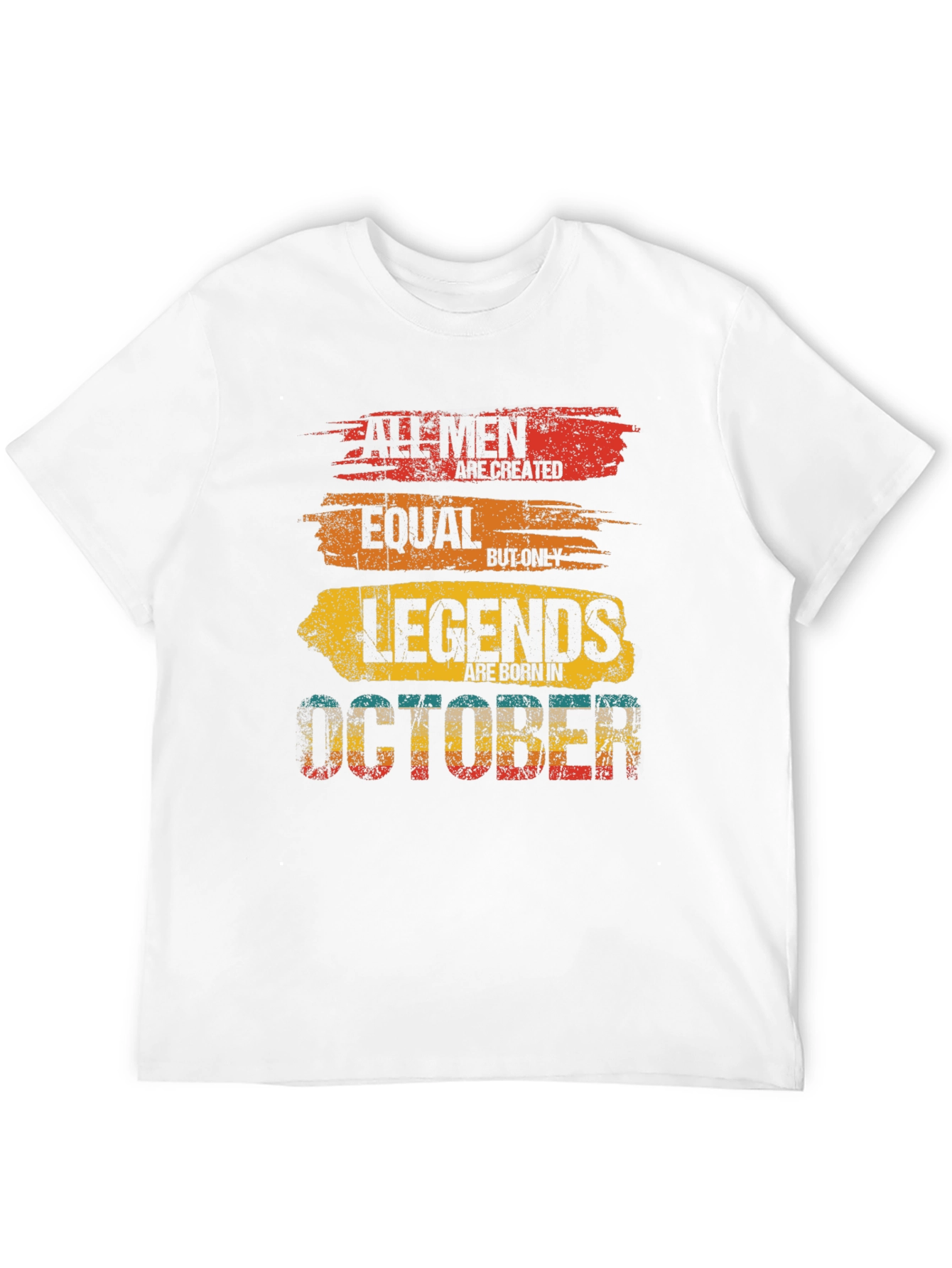 Legends Born in October Graphic T-Shirt