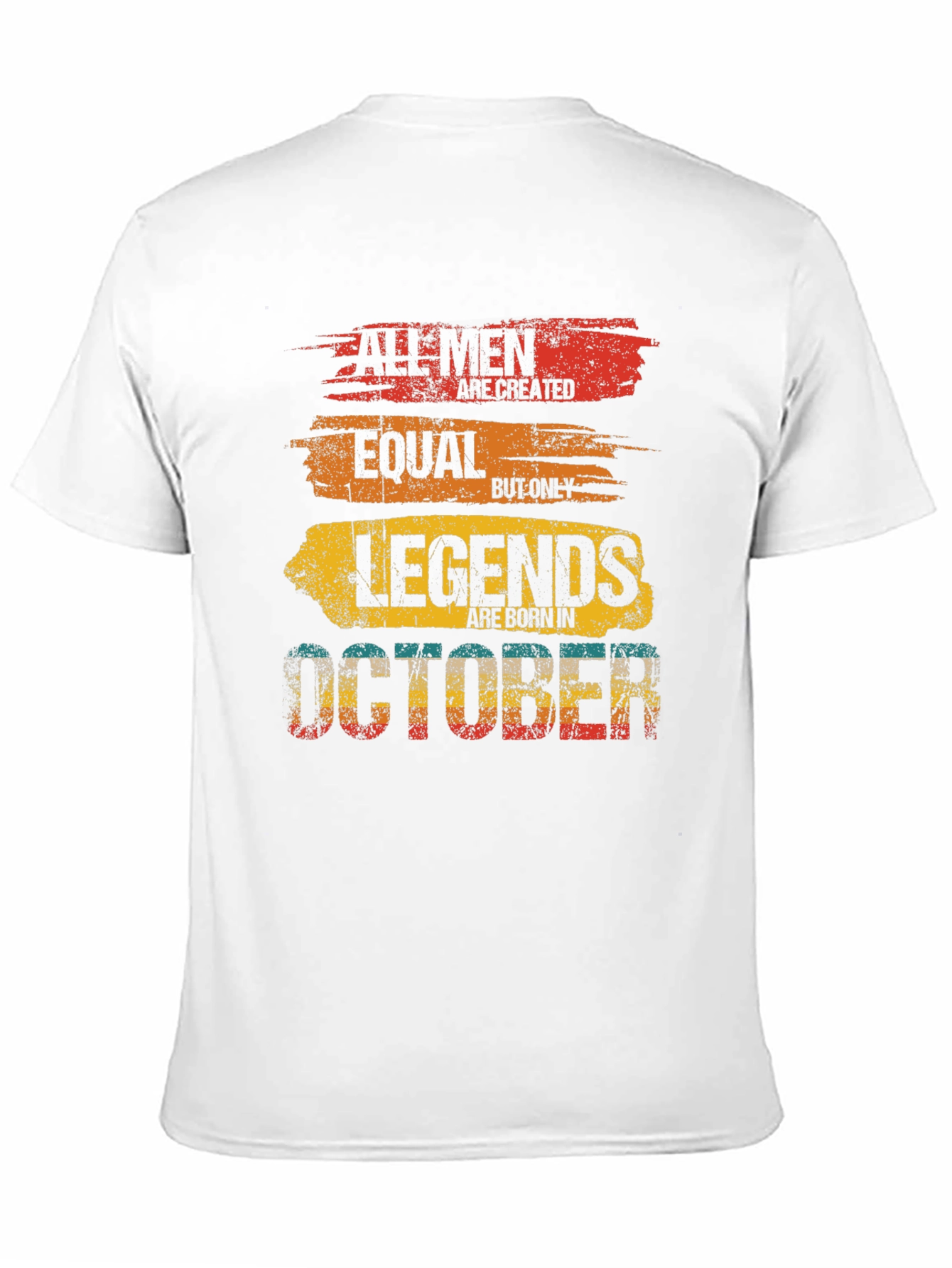 Legends Born in October Graphic T-Shirt