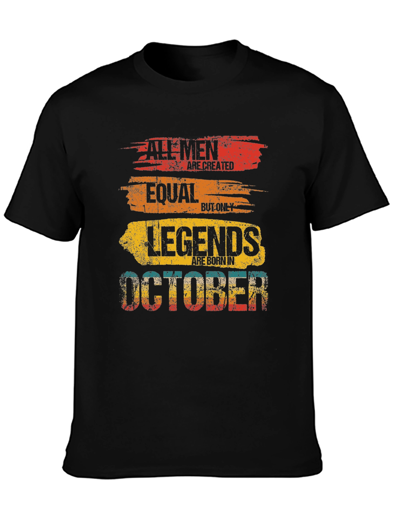 Legends Born in October Graphic T-Shirt