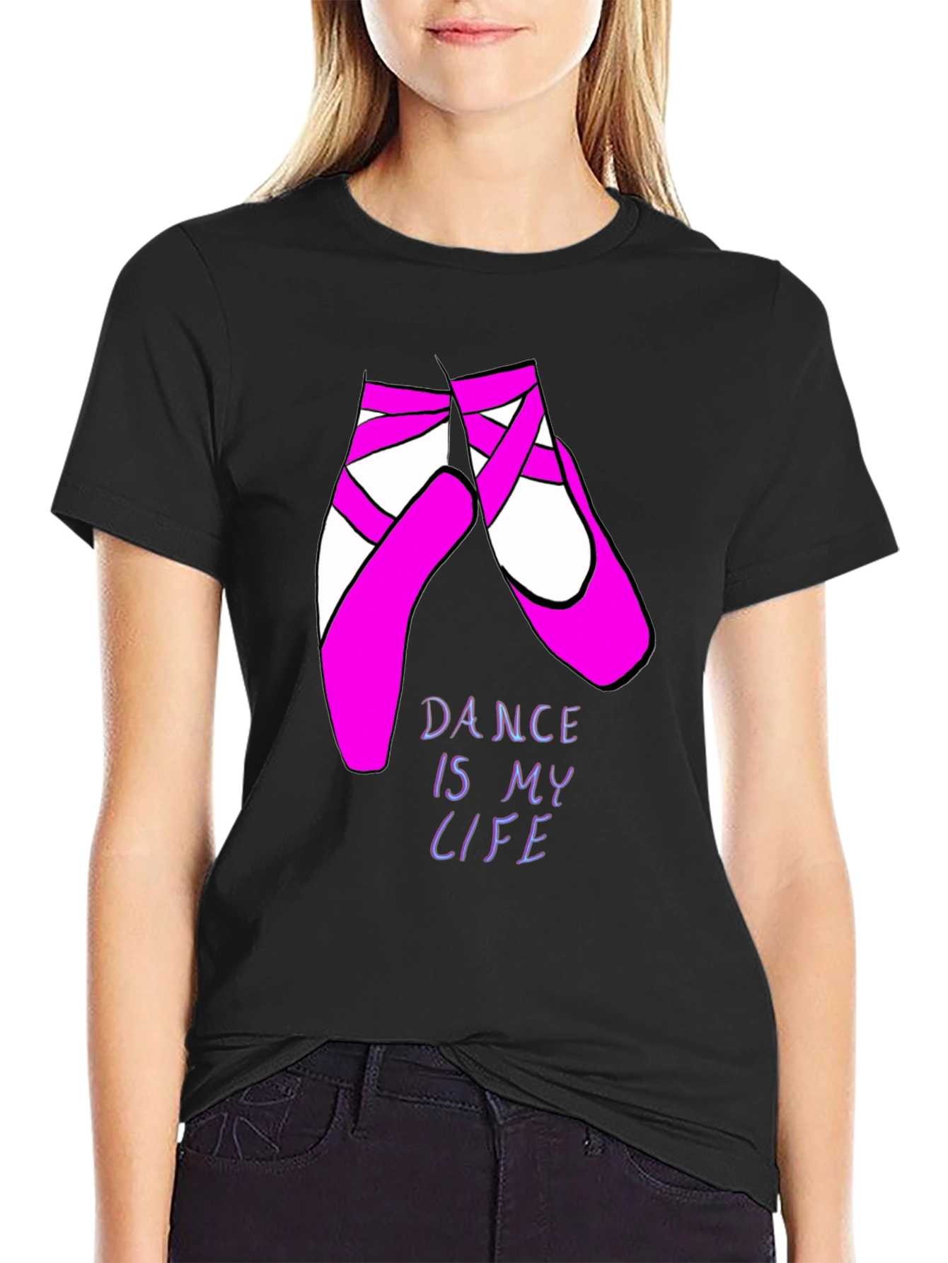 Dance Is My Life Ballet Shoes T-Shirt