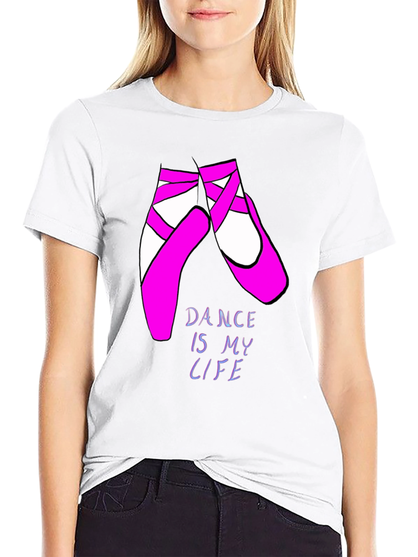 Dance Is My Life Ballet Shoes T-Shirt