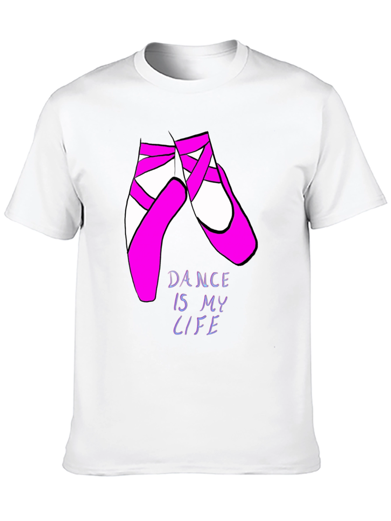 Dance Is My Life Ballet Shoes T-Shirt