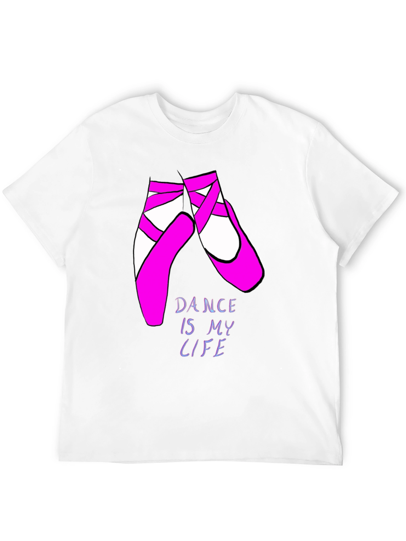 Dance Is My Life Ballet Shoes T-Shirt