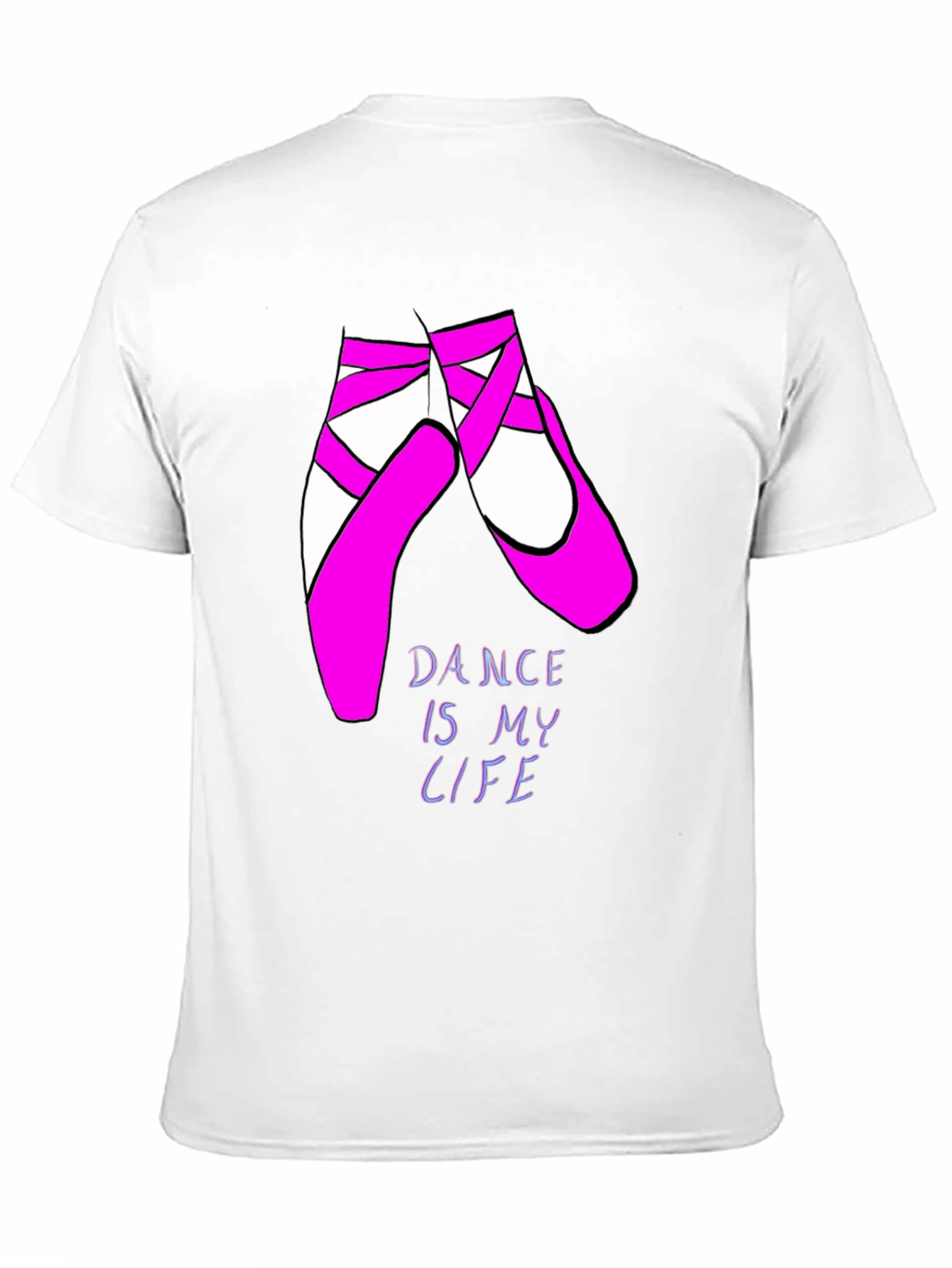 Dance Is My Life Ballet Shoes T-Shirt