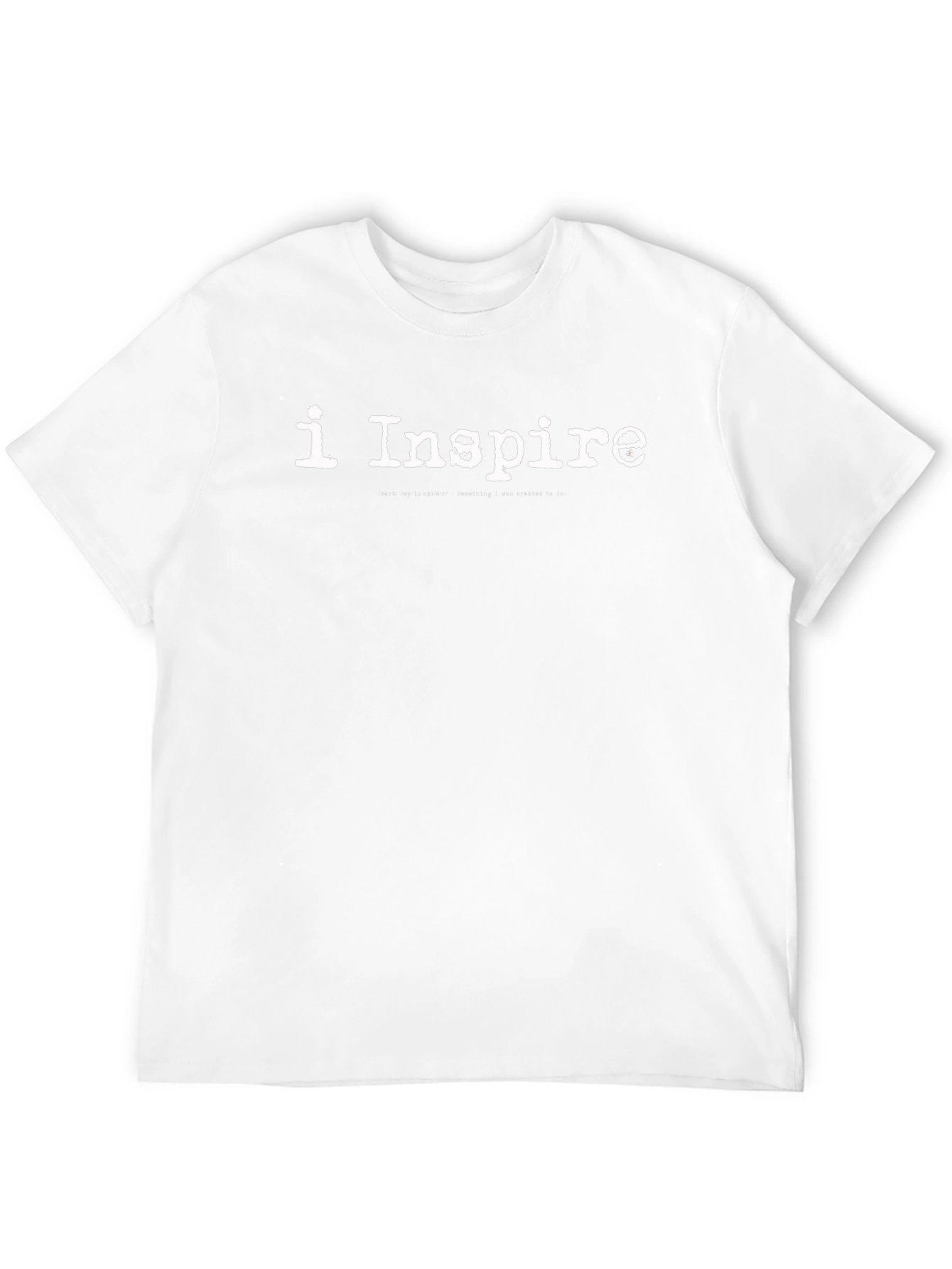 I Inspire Graphic T-Shirt - Black Cotton Tee